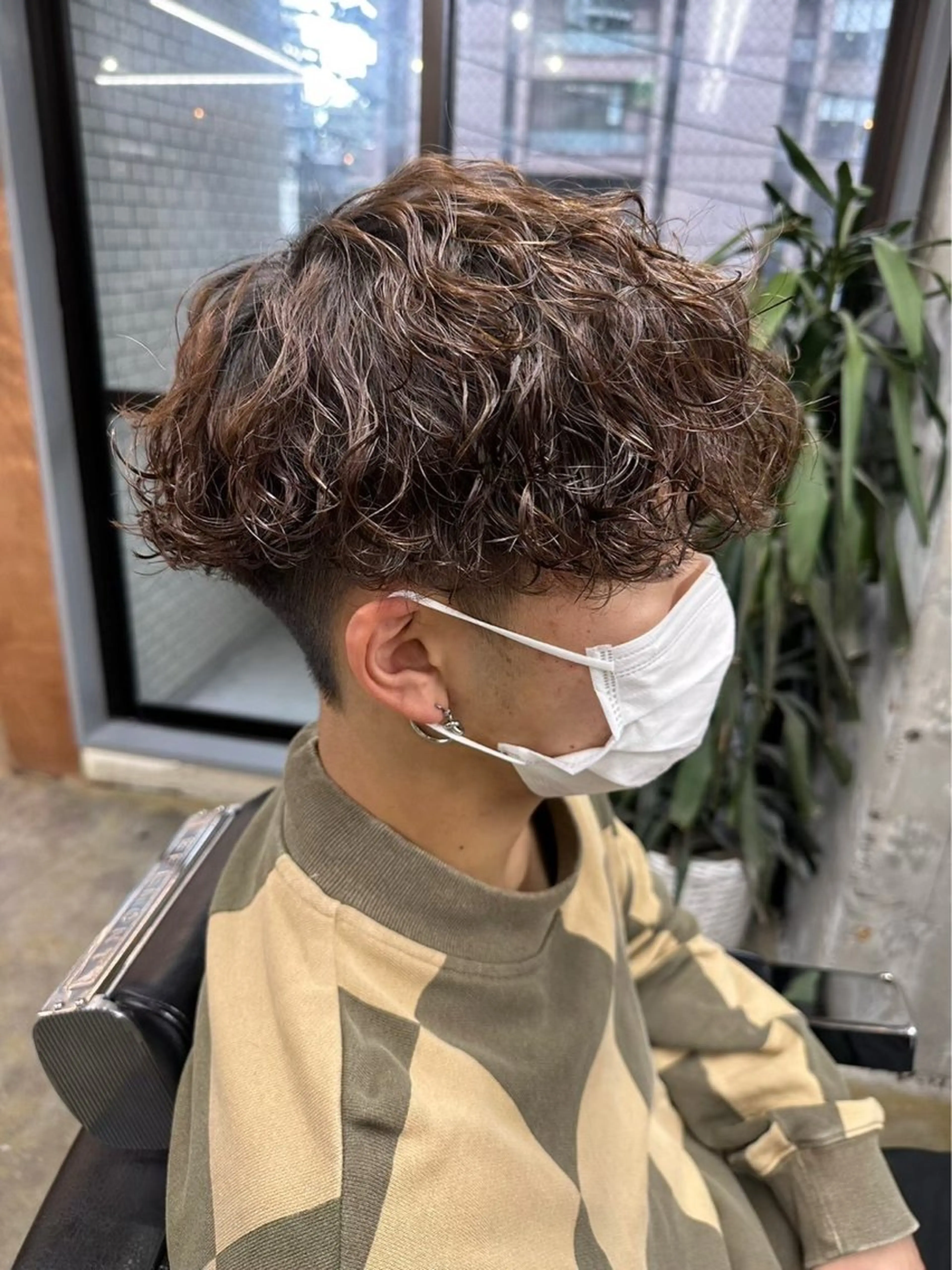 ショート メンズ ヘアカラー 松田 潤平のヘアスタイル