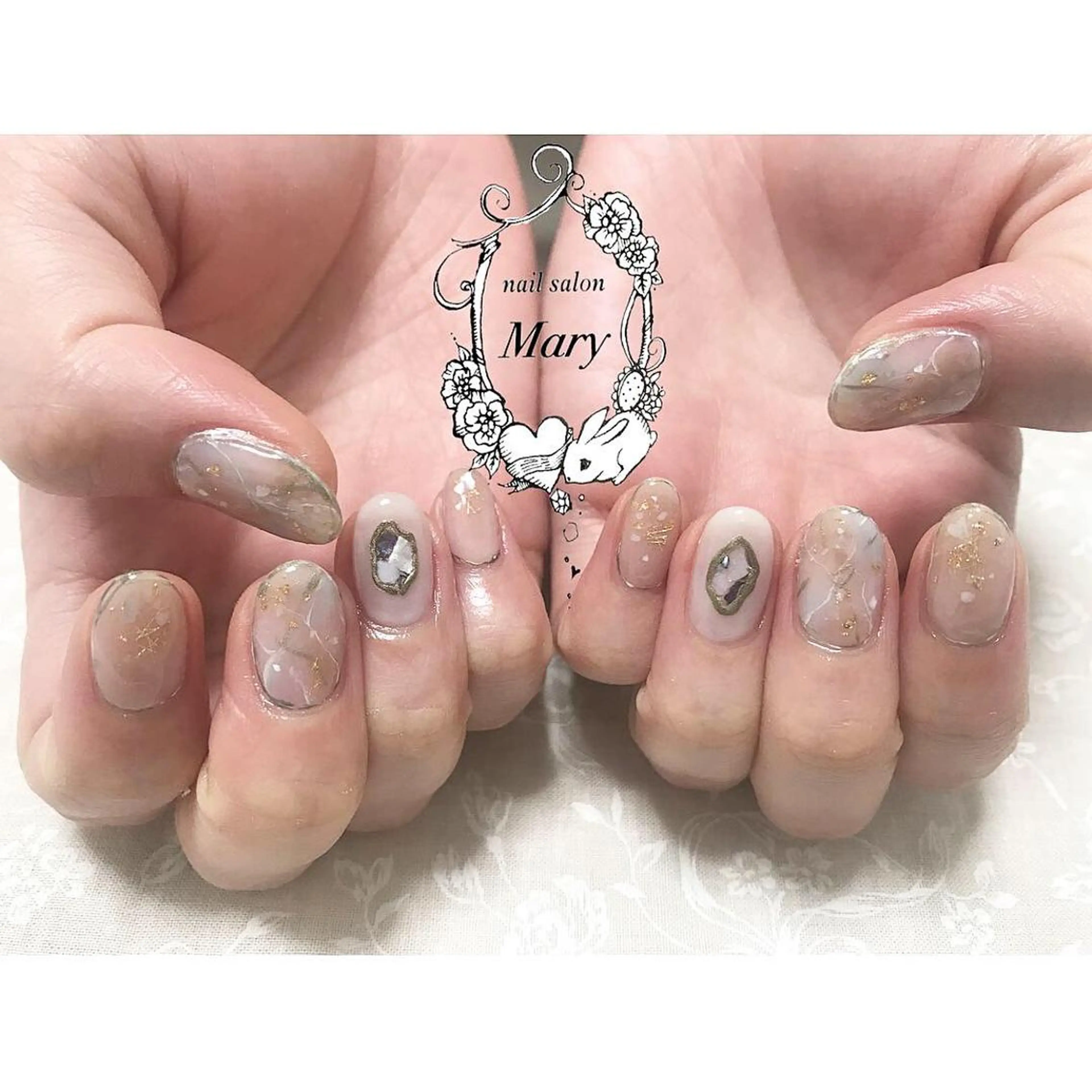 ネイル ニュアンスネイル WITH  NAIL ネイリストのネイルデザイン