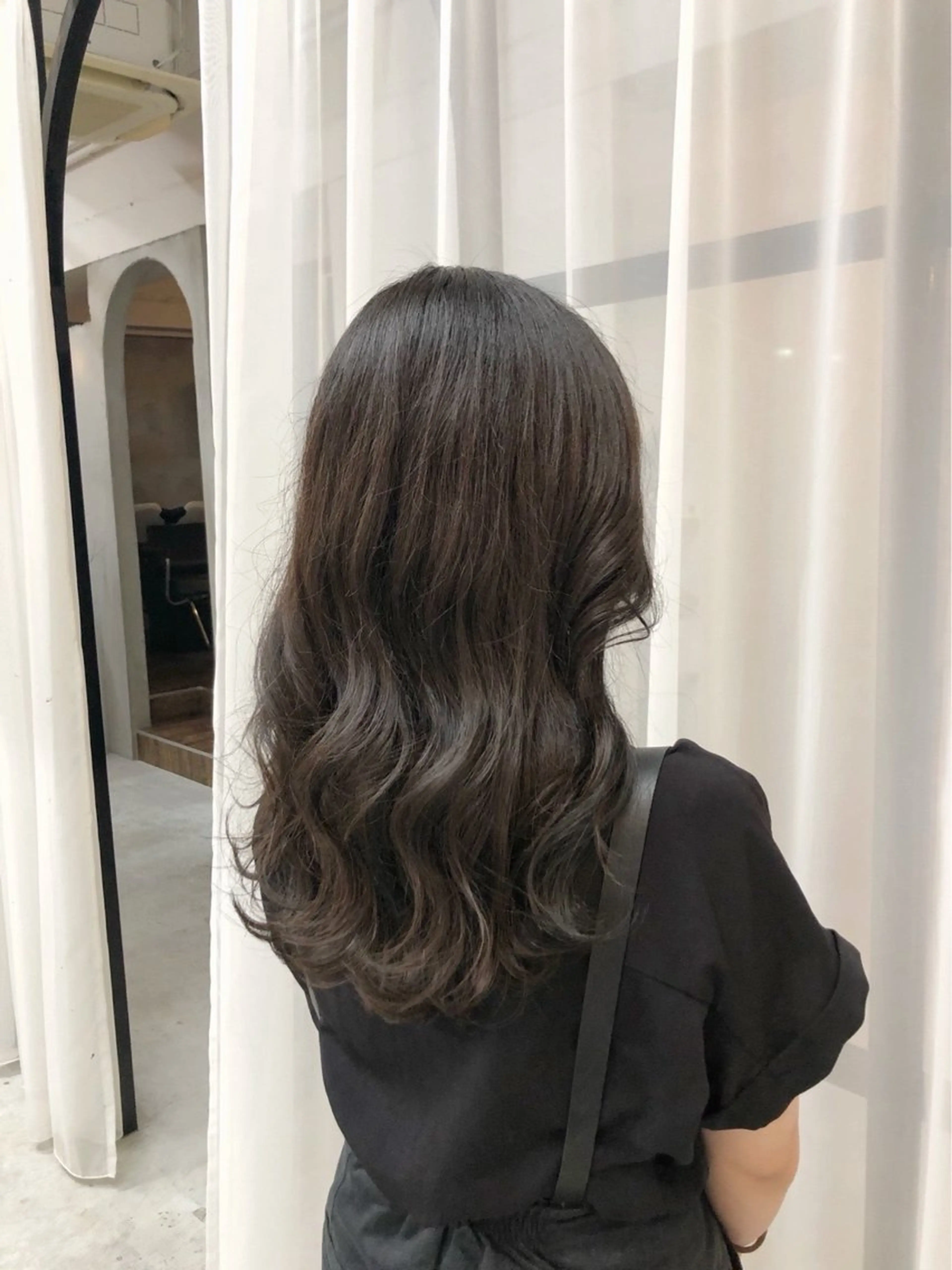 カラー 遠洞 心愛のヘアスタイル