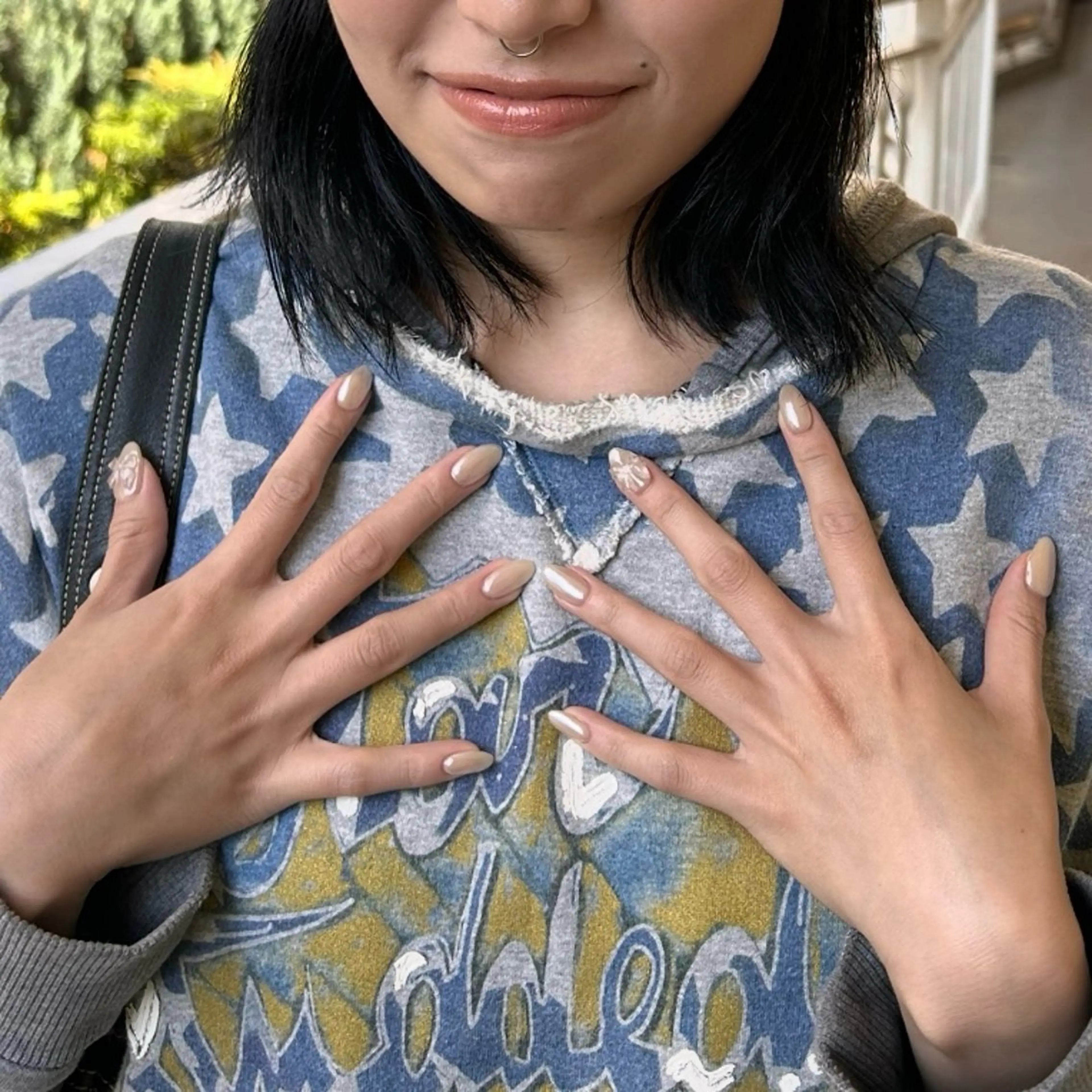 ネイル ハンドネイル 美人ヶ丘　自由が丘所属・コトネ ‧₊˚❀༉‧₊˚.のネイルデザイン