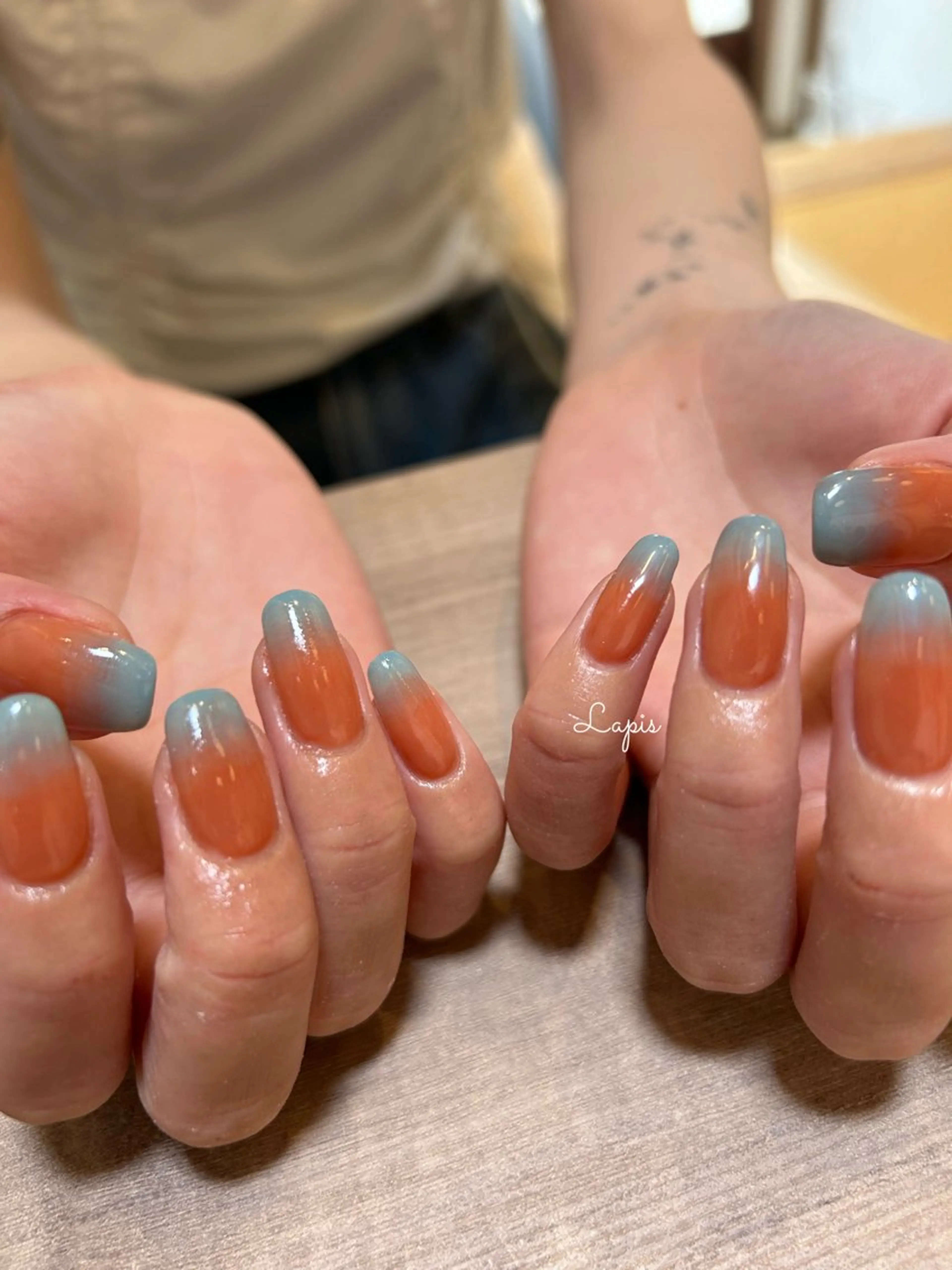 ネイル ハンドネイル Lapis *のネイルデザイン