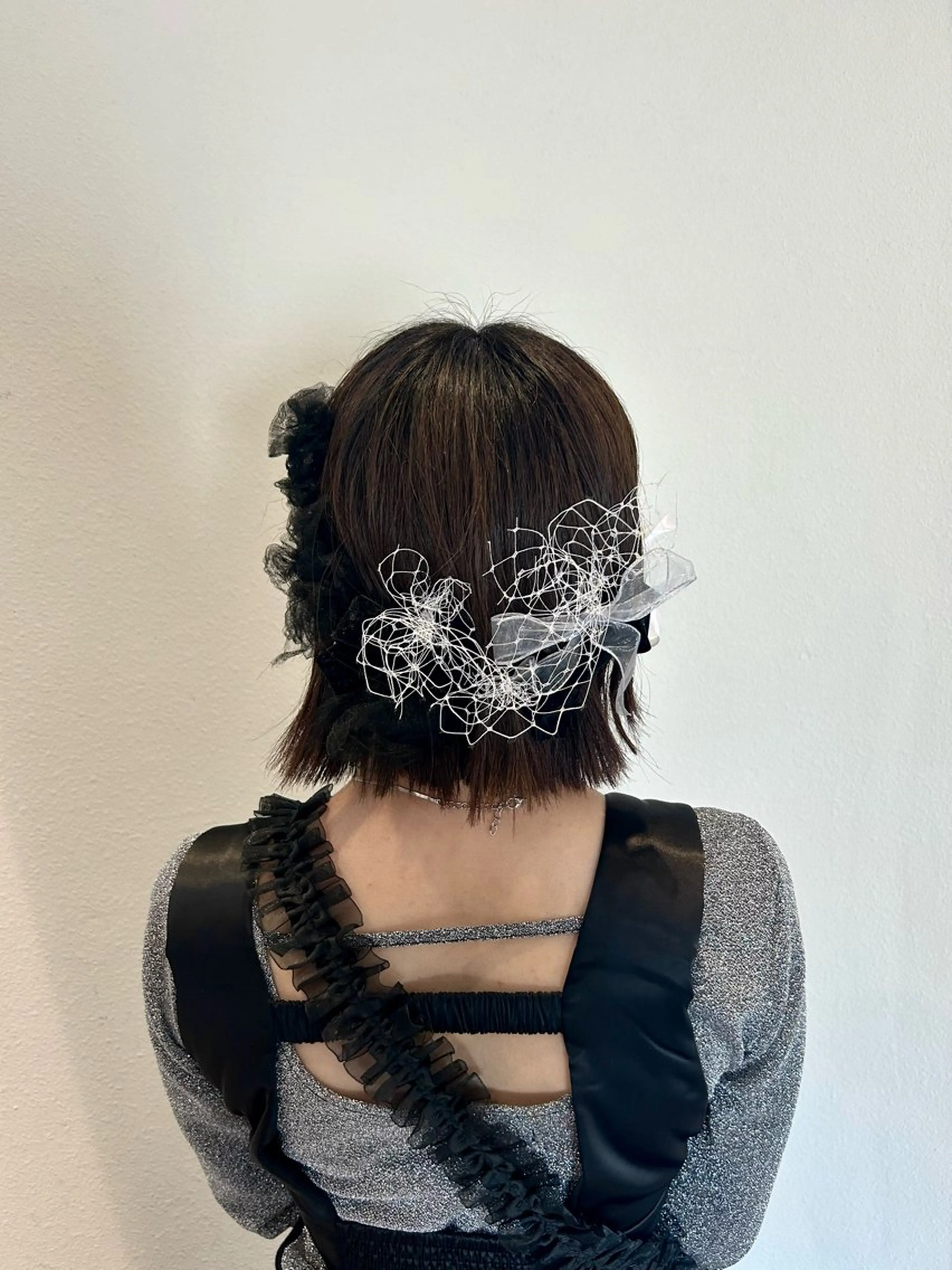 ヘアアレンジ ボブ 🩷愛咲🩷レイヤー /透明感カラーのヘアスタイル