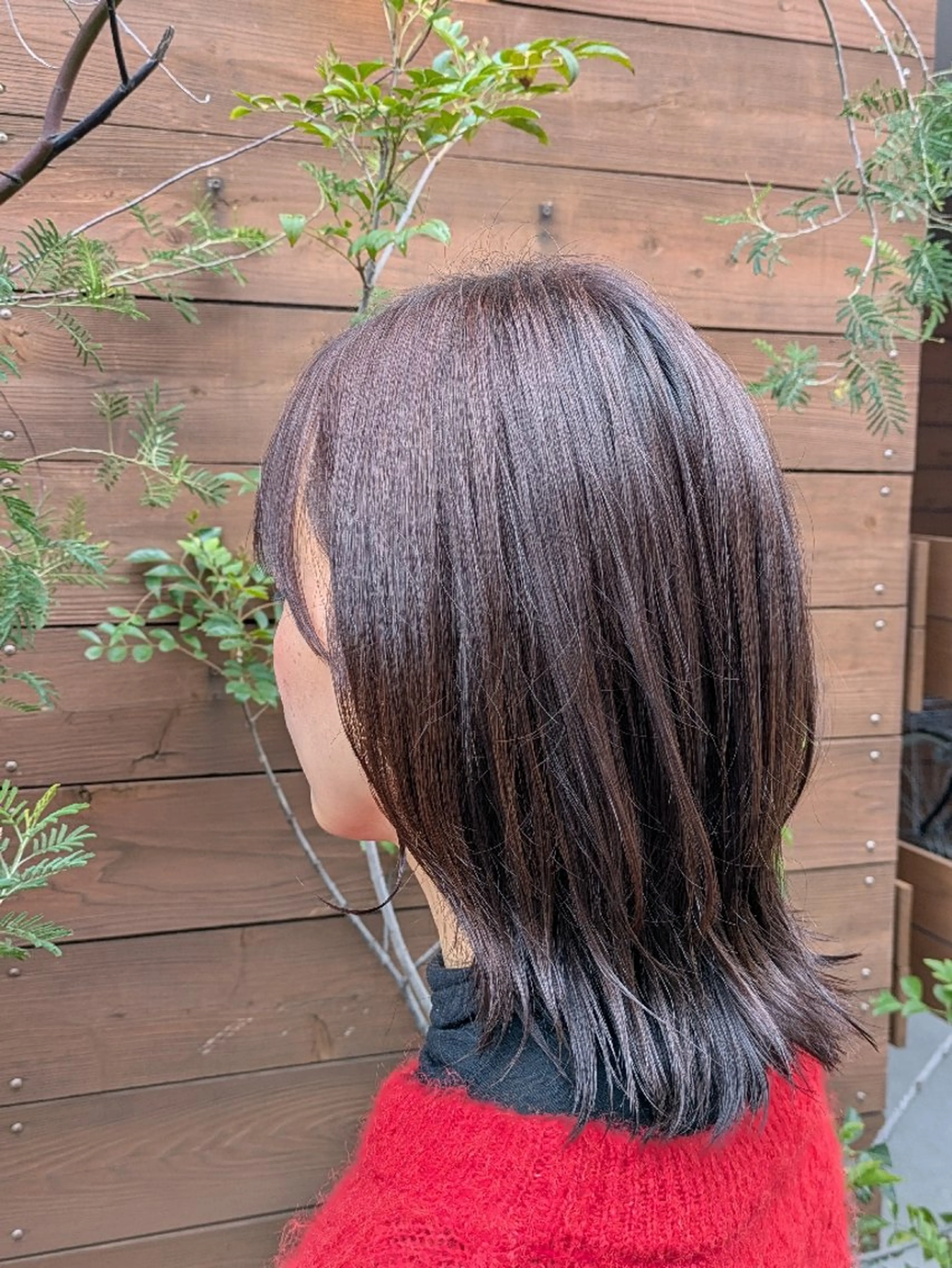 カラー sora所属・kim sayaのヘアスタイル