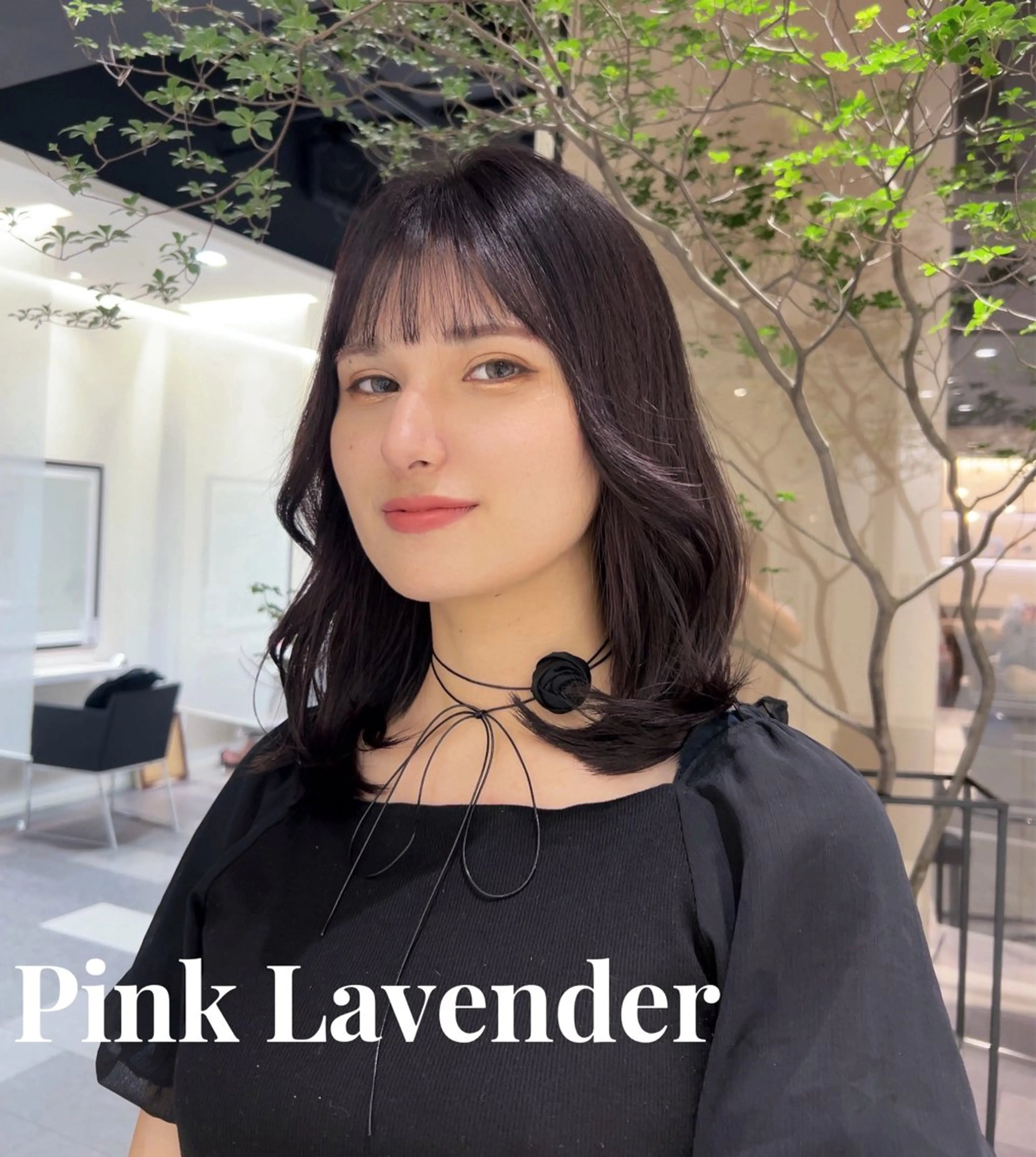 セミロング カラー ヘアカラー トリートメント K-two NAGOYA所属・山村 沙耶香のヘアスタイル