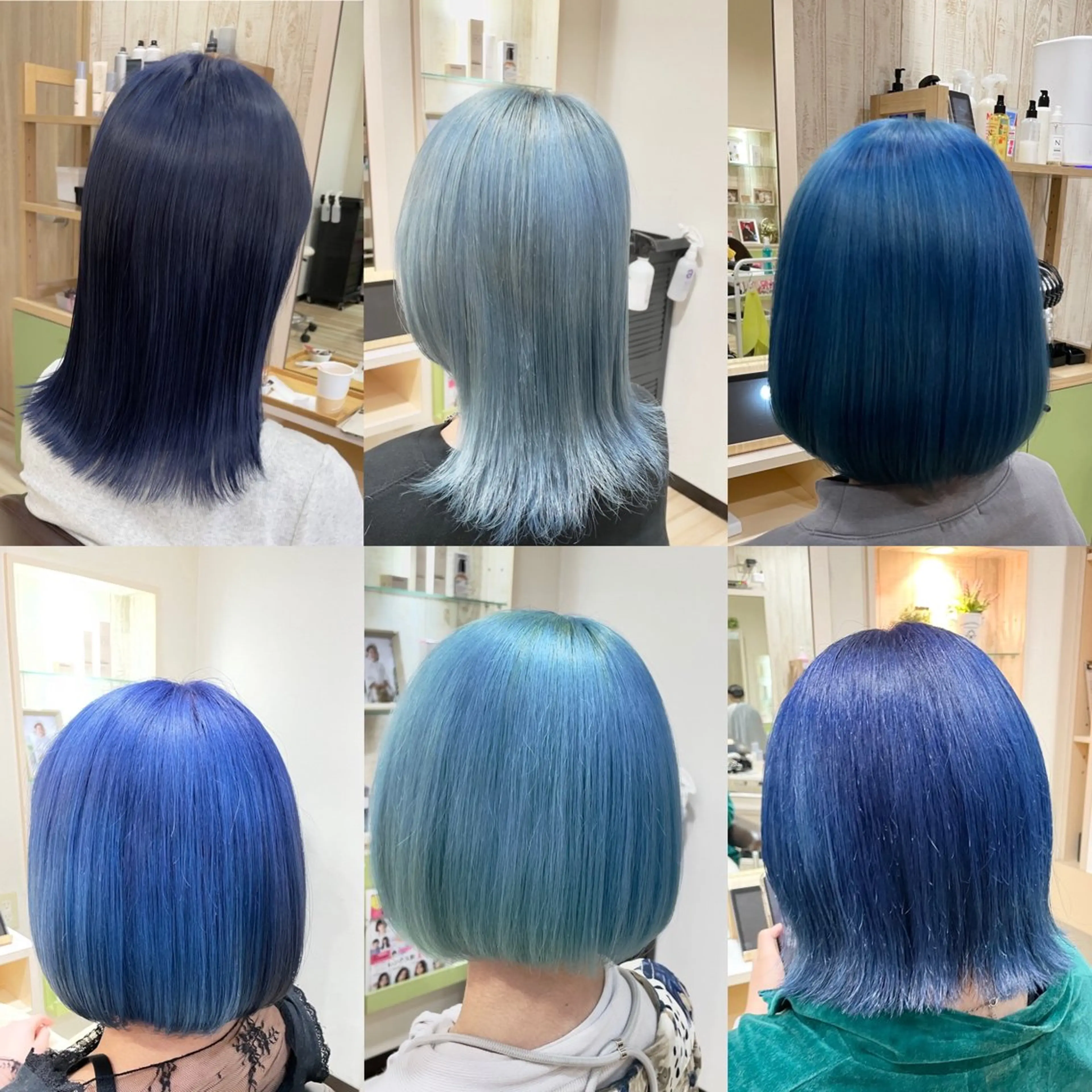 ミディアム カラー 🌈派手髪ハイトーン 🌈鈴木亮太🌈のヘアスタイル