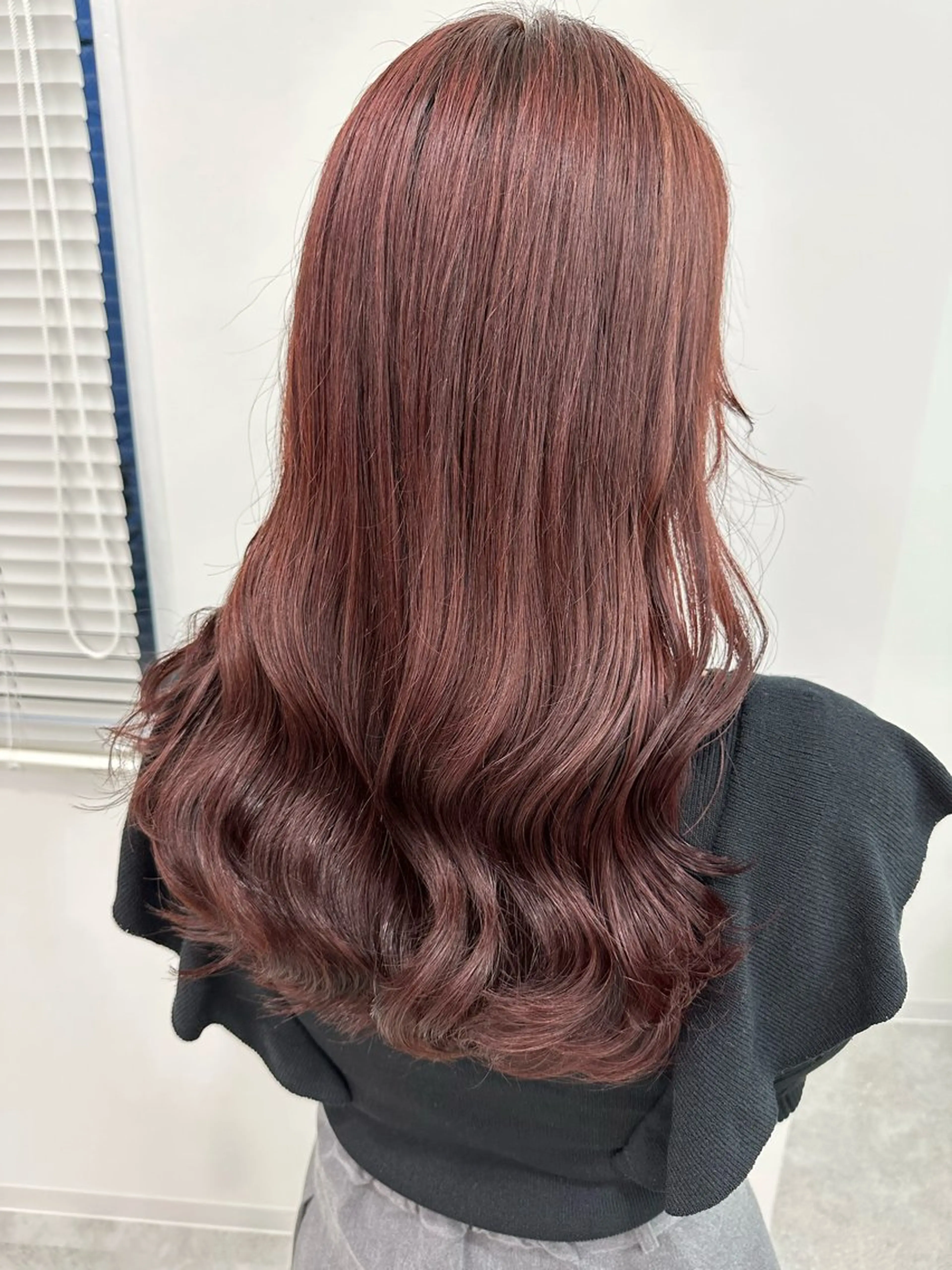 ロング カラー カット ヘアカラー 🍒ワイン系 ウルフカット🍒拓未のヘアスタイル