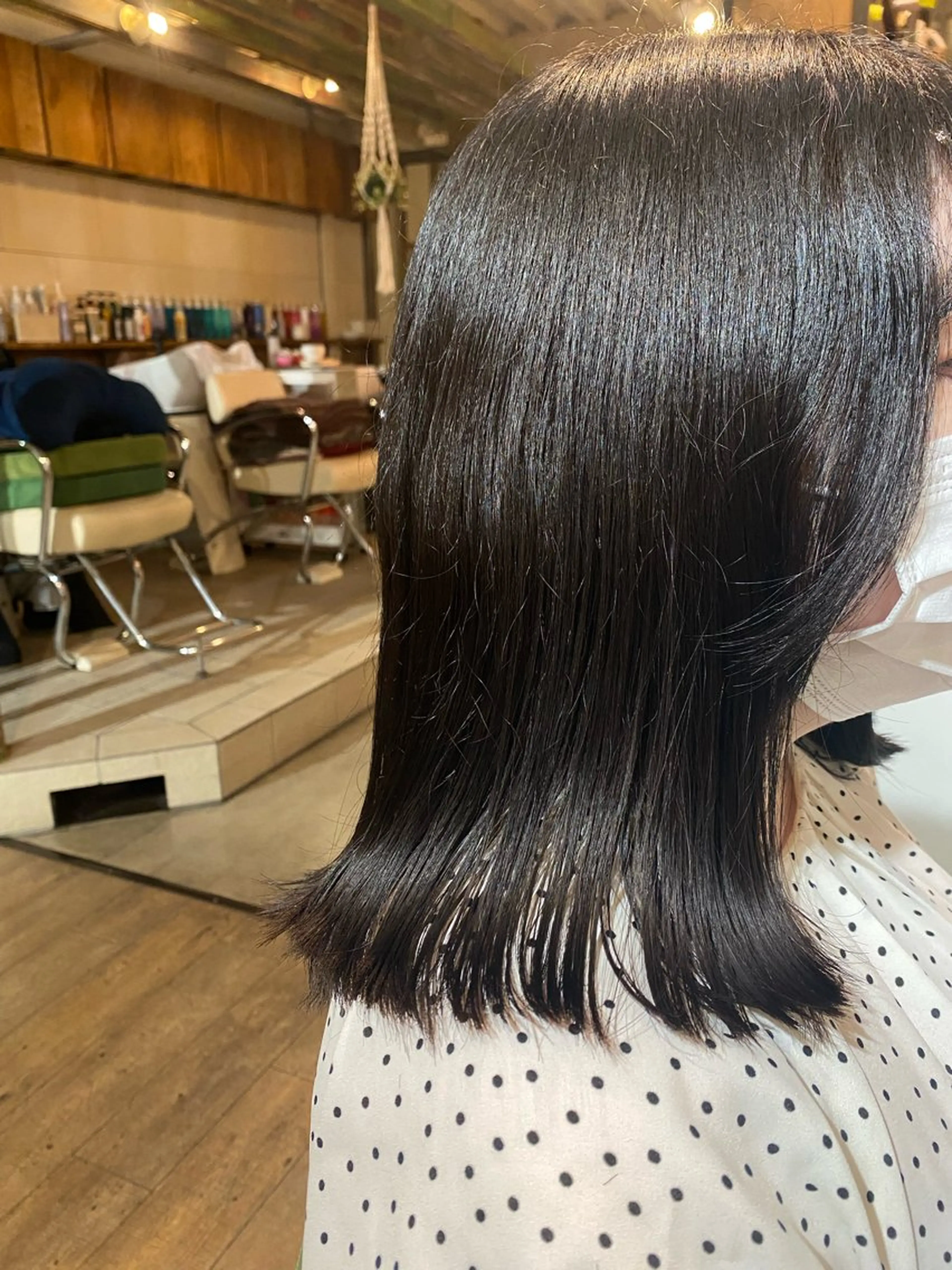 ミディアム faith hair apros.所属・白上 愛佳のヘアスタイル