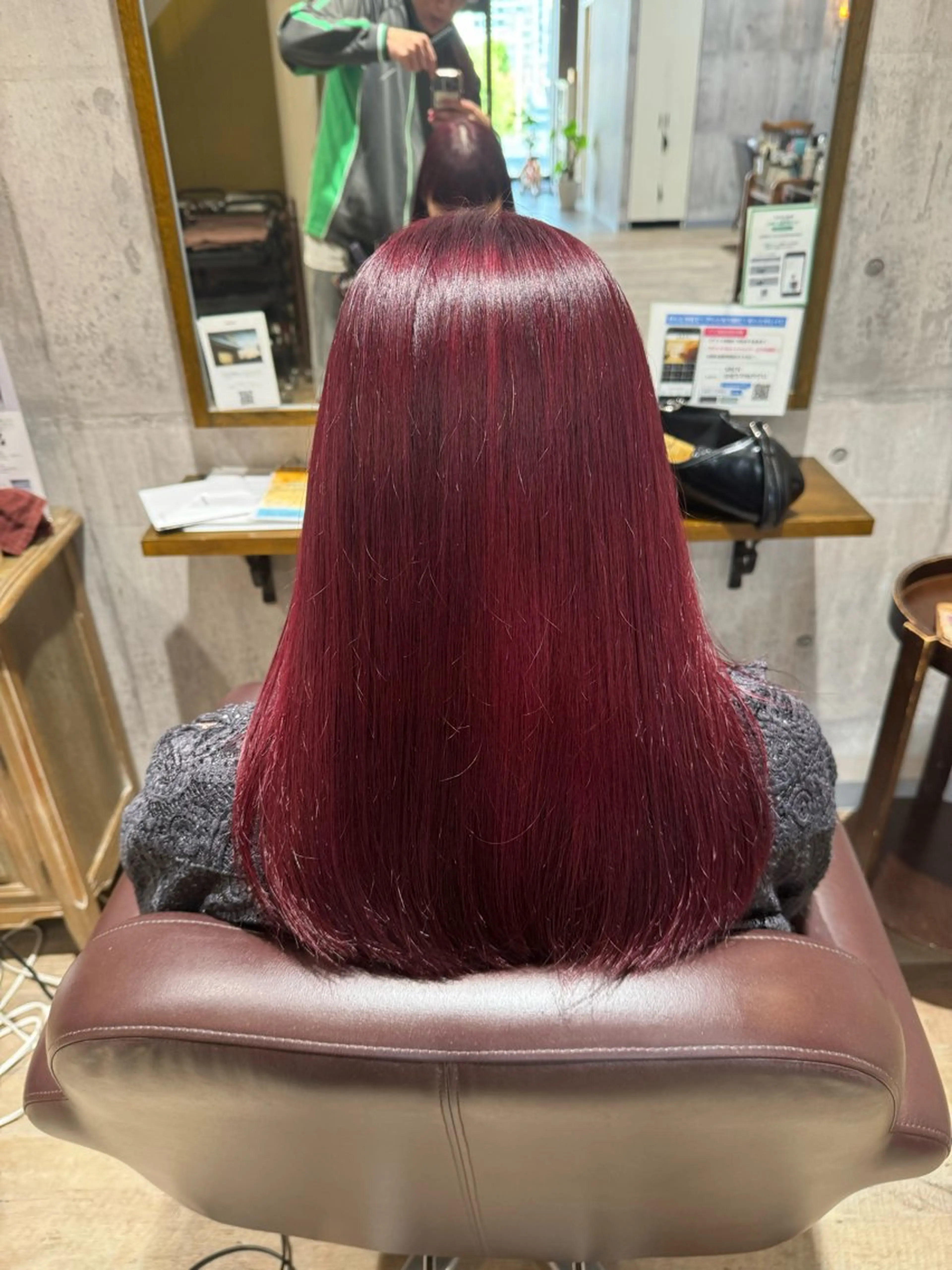 ミディアム ヘアカラー トリートメント 🔅透明感カラー切田 はじめ🔆のヘアスタイル