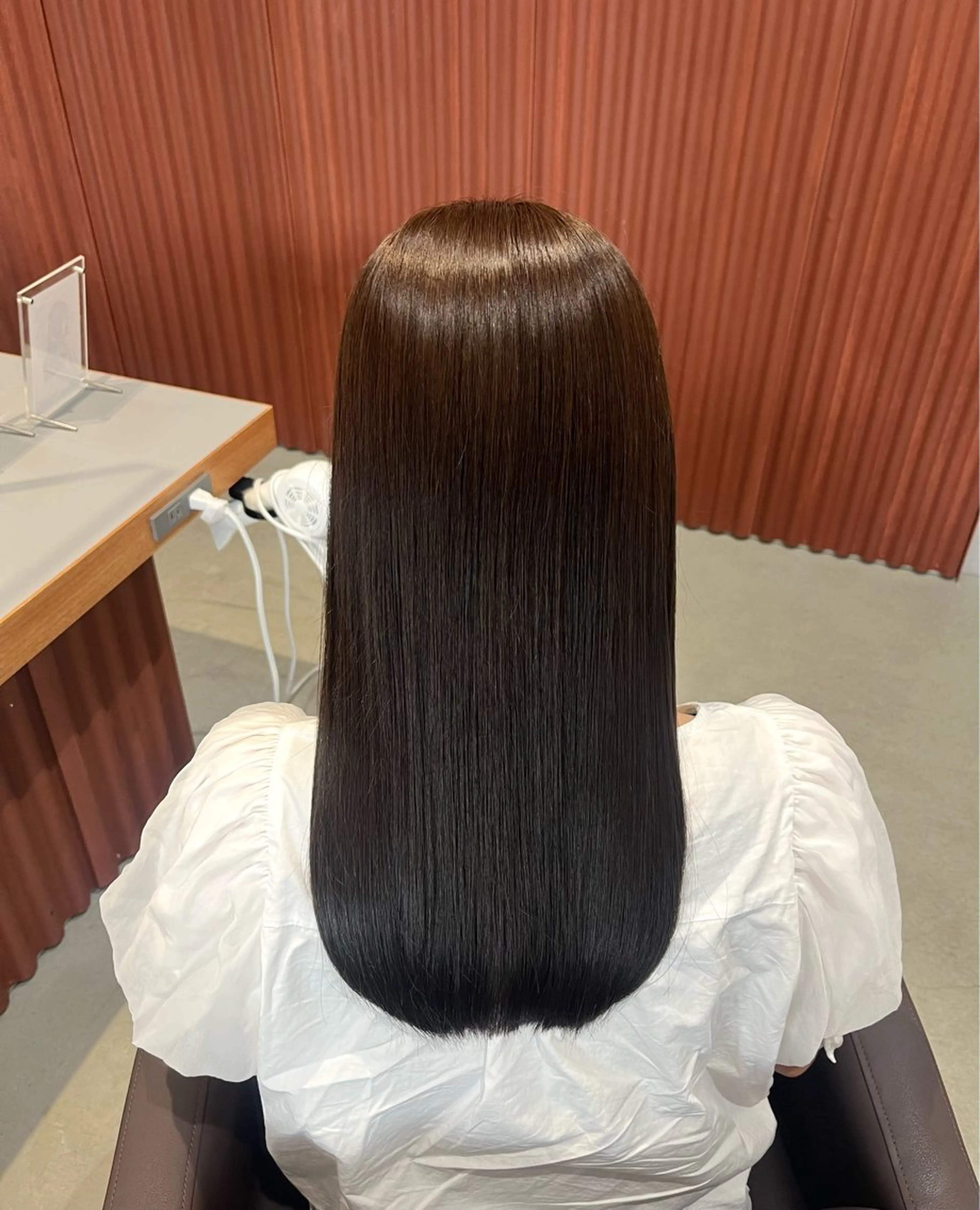 ロング カット トリートメント 透明感Color🩶 髪質改善 ユウナ🦋のヘアスタイル
