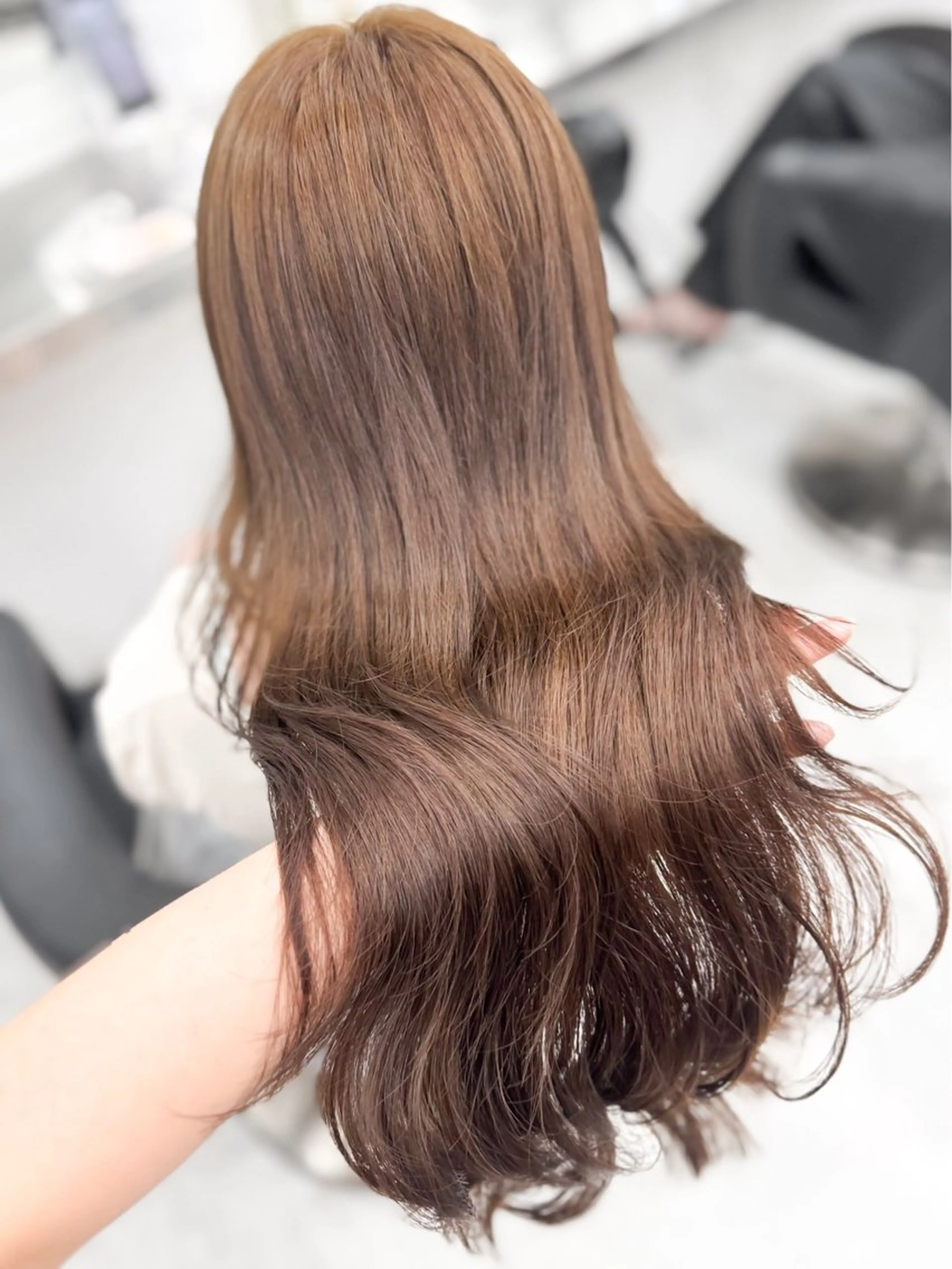 セミロング カラー ヘアアレンジ カット ヘアカラー トリートメント ヘッドスパ ヘアセット 🤍韓国ボブ /縮毛矯正🤍ひかりのヘアスタイル