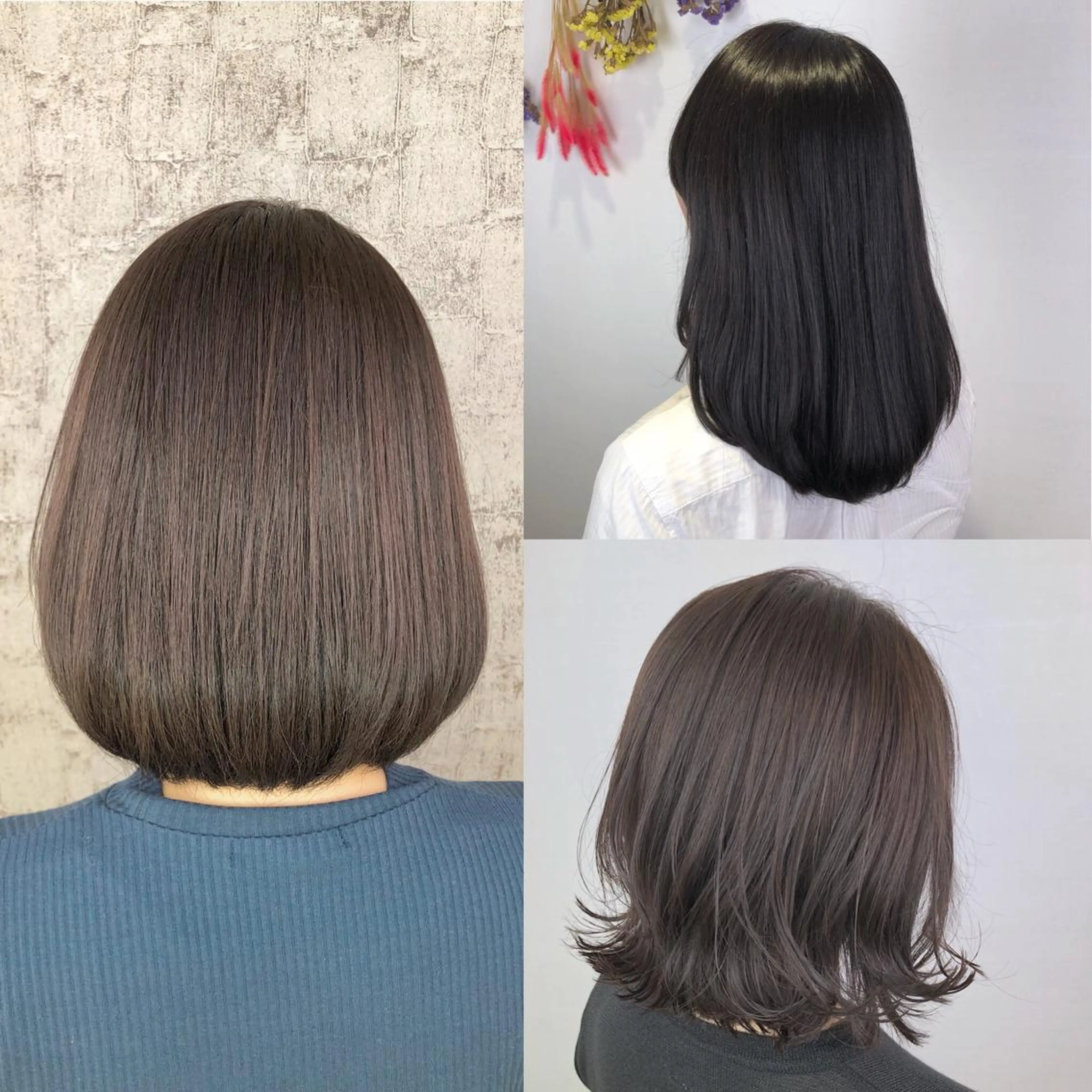 セミロング カラー 透明感カラー✨ツヤ髪 廣畑昌志のヘアスタイル