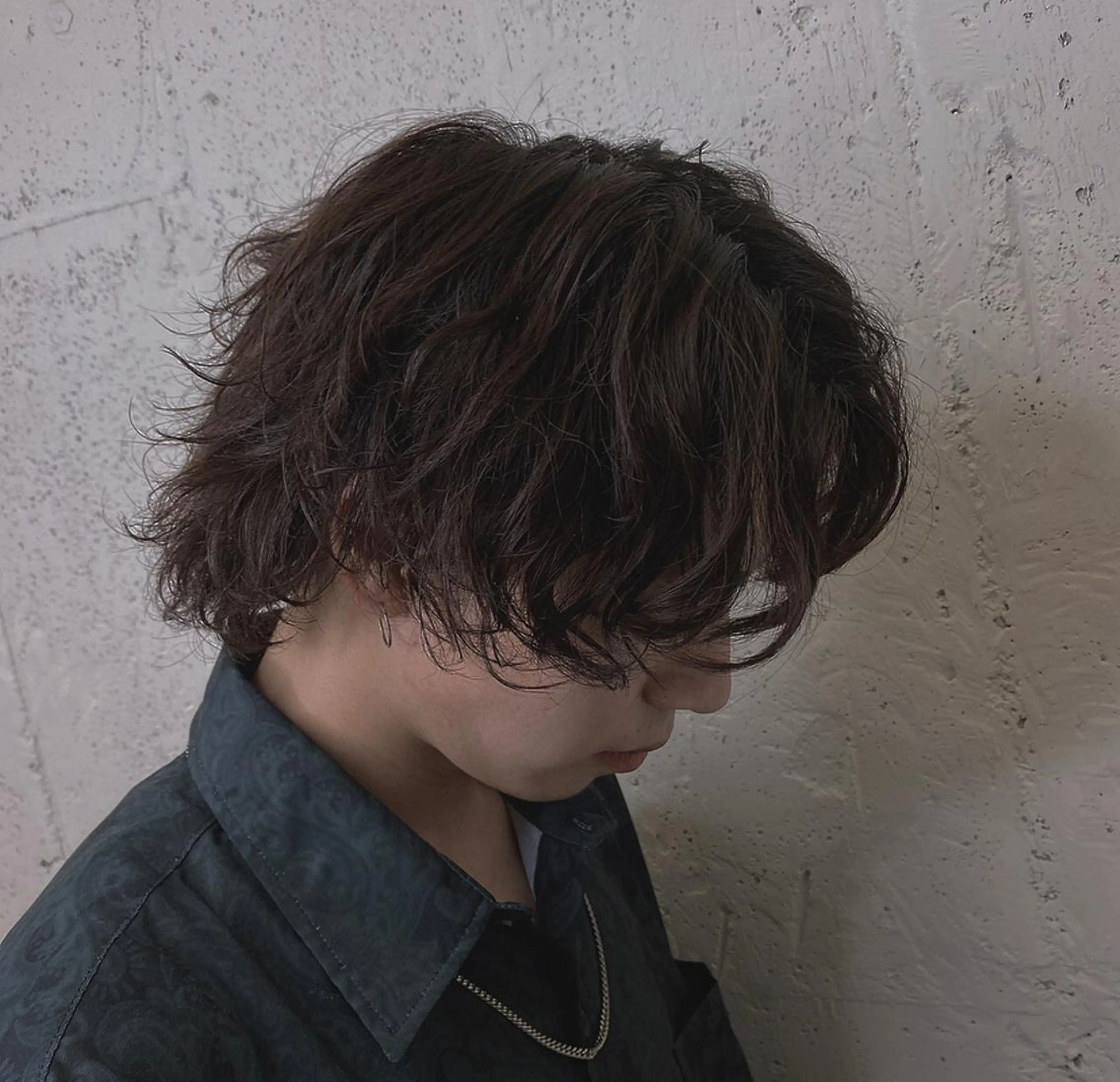 メンズ メンズウルフカット ウルフカット メンズパーマの達人 井上裕太のヘアスタイル