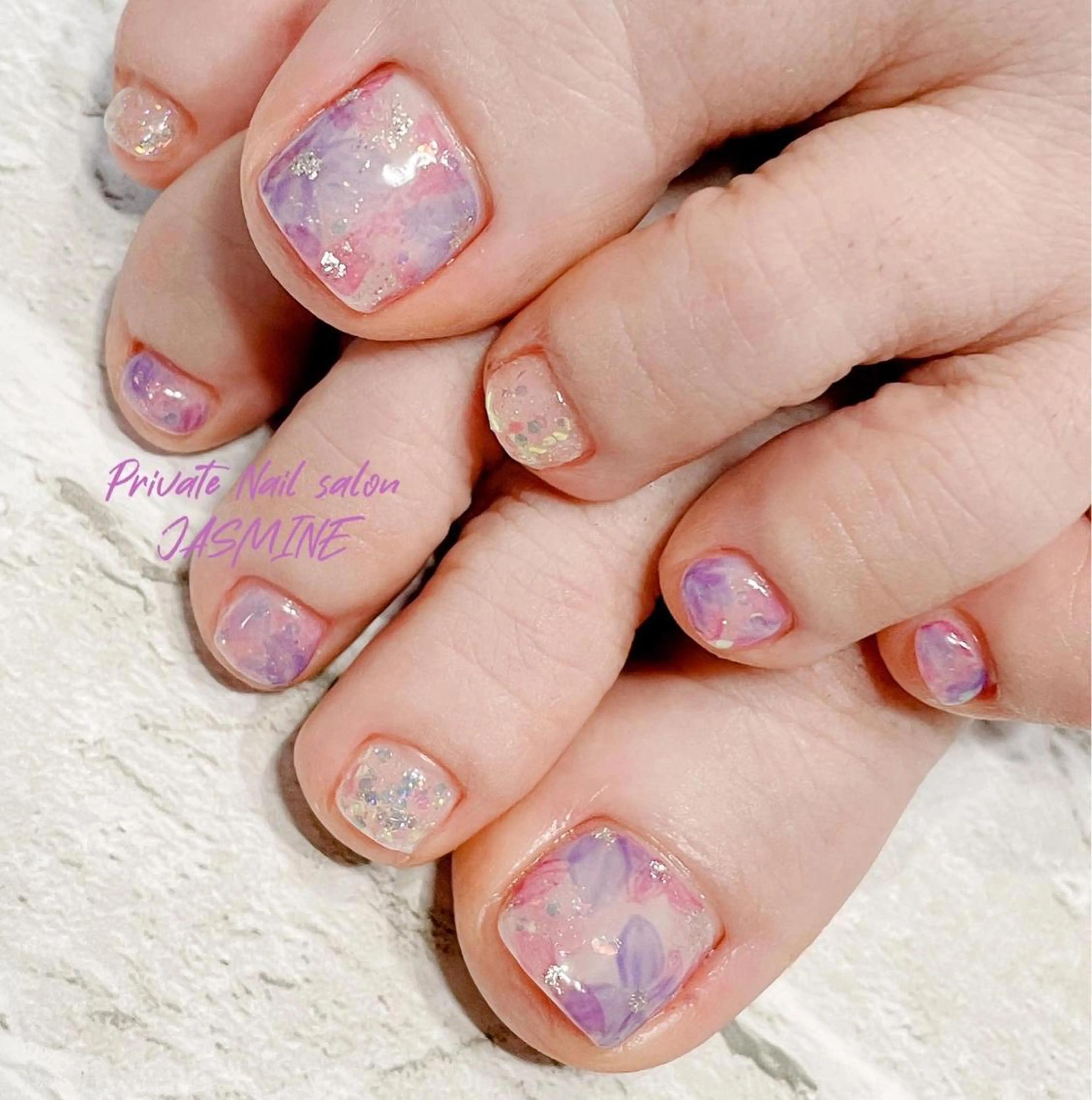 ネイル フットネイル Nail salon JASMINEのネイルデザイン