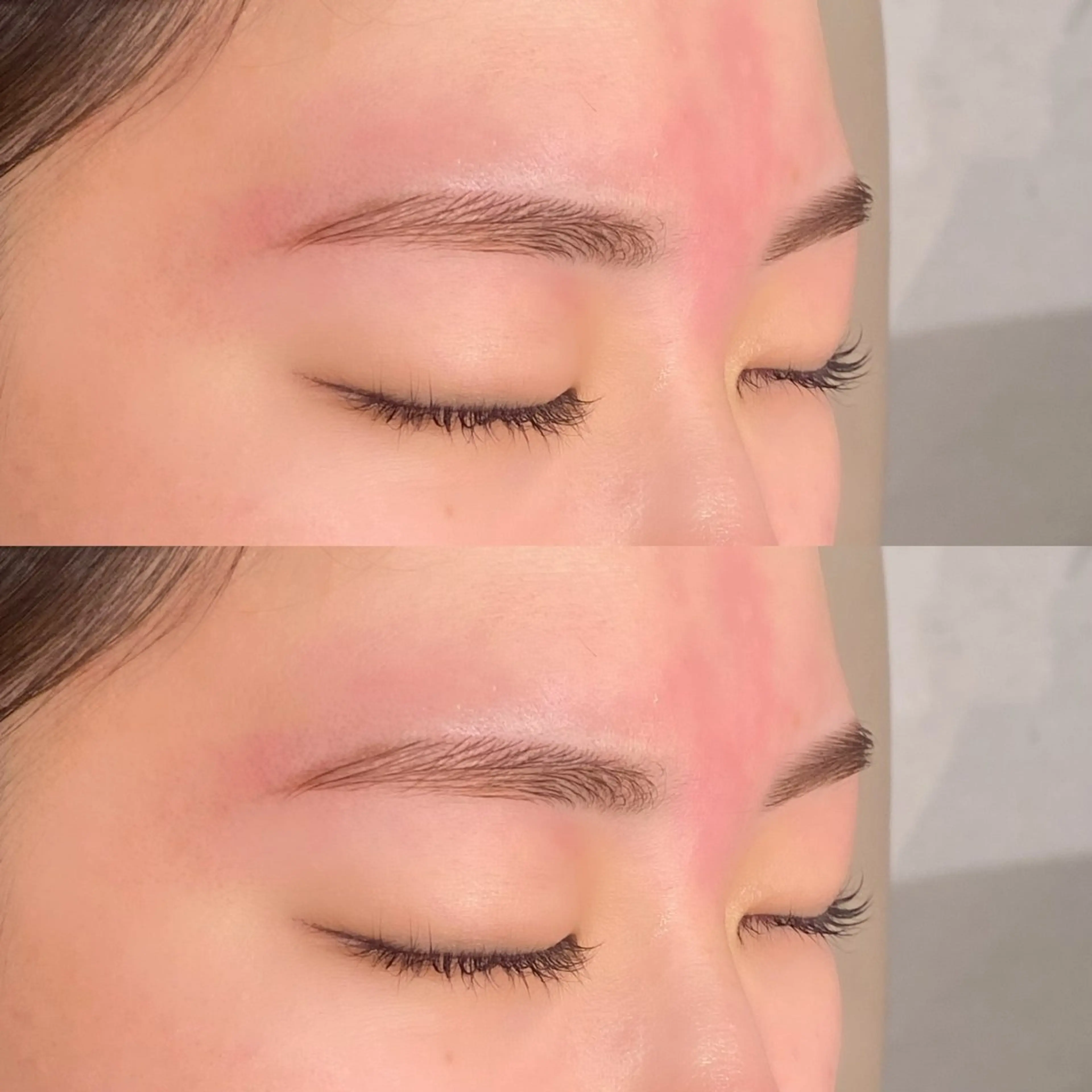 アイブロウ 眉カラー 眉毛ワックス脱毛 西島 雪輝のマツエク・マツパデザイン