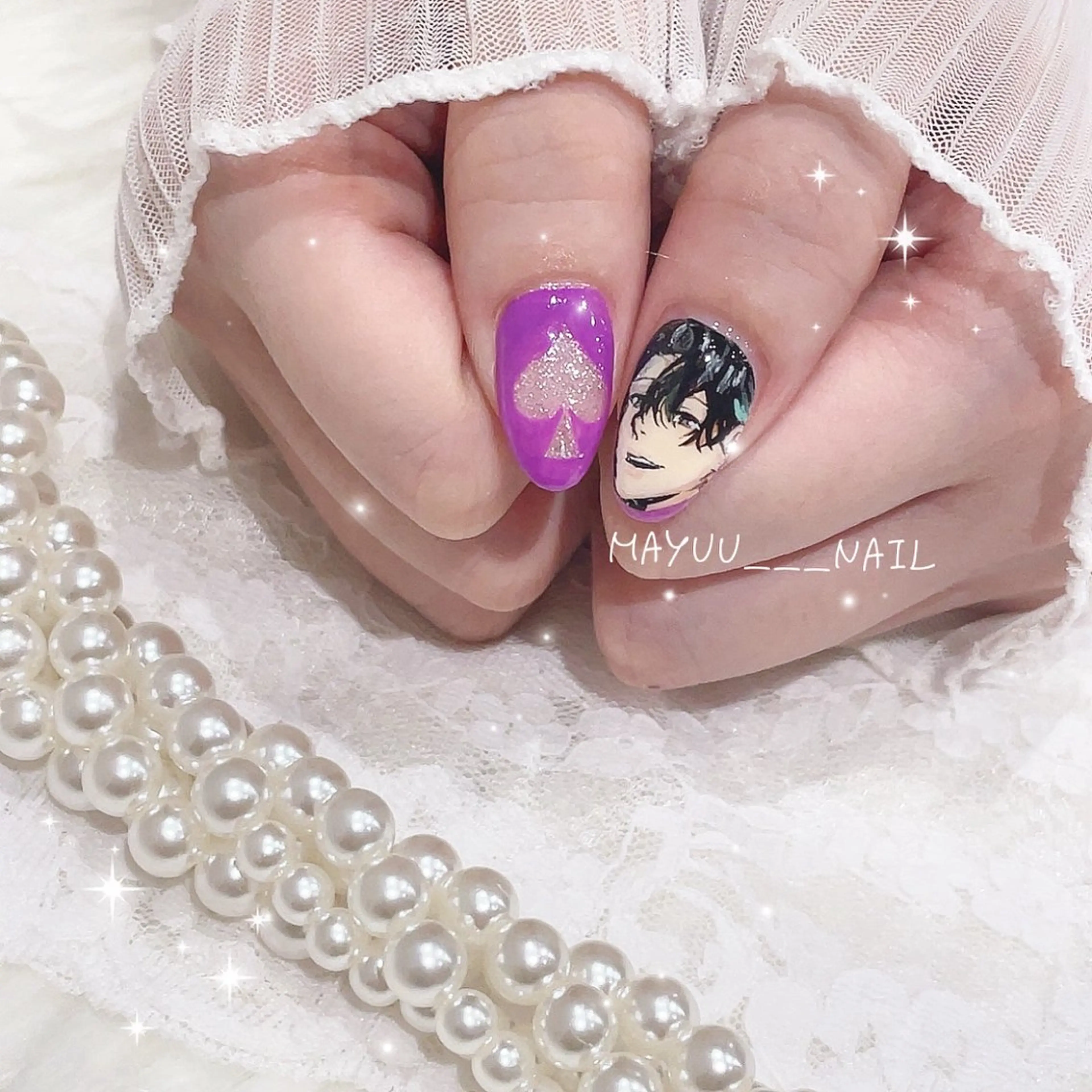 ネイル 🎀 Mayu 🎀痛ネイルのネイルデザイン