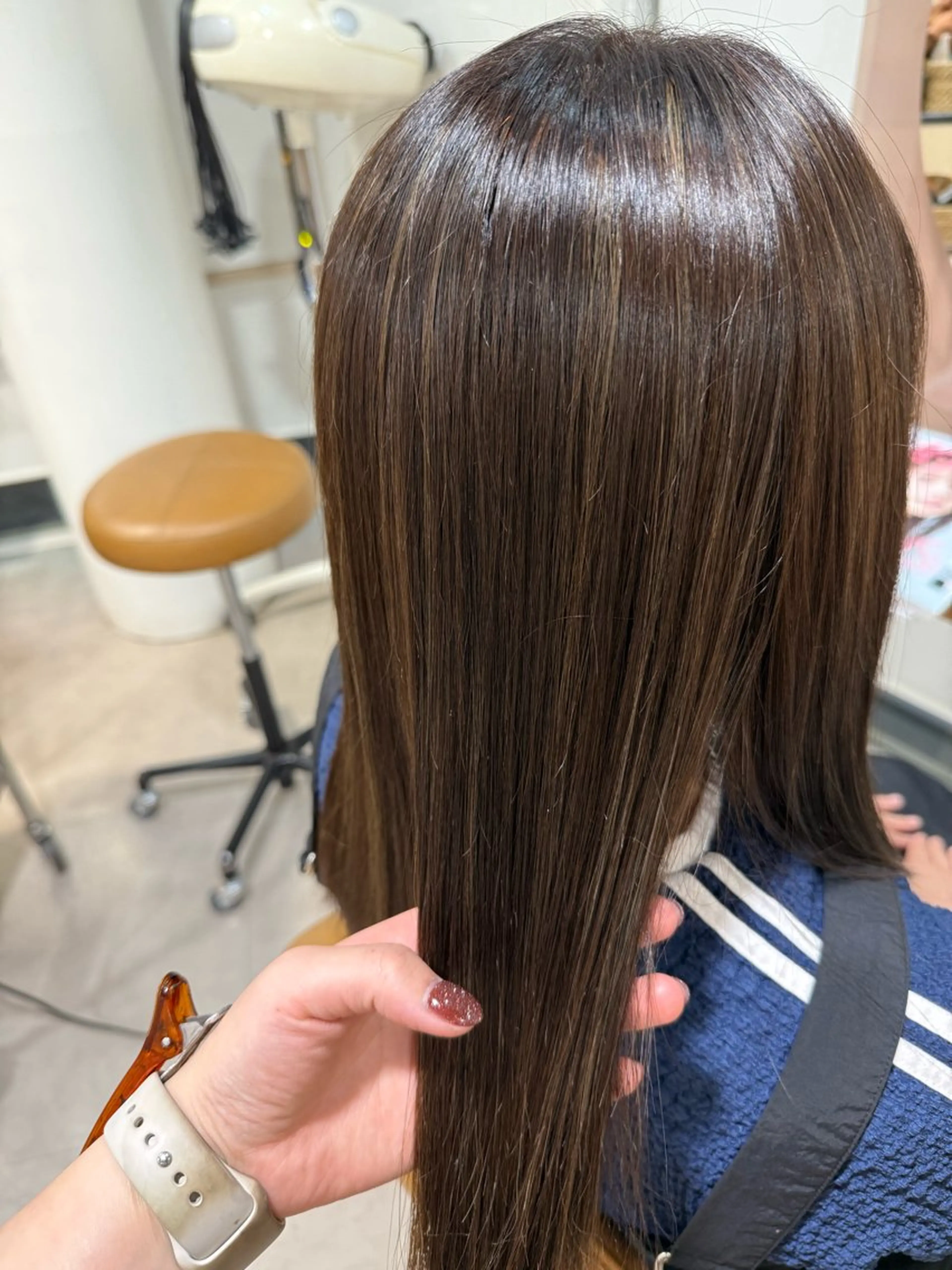 ロング カラー カット ヘアカラー ハラダユウカ NOA三宮店のヘアスタイル