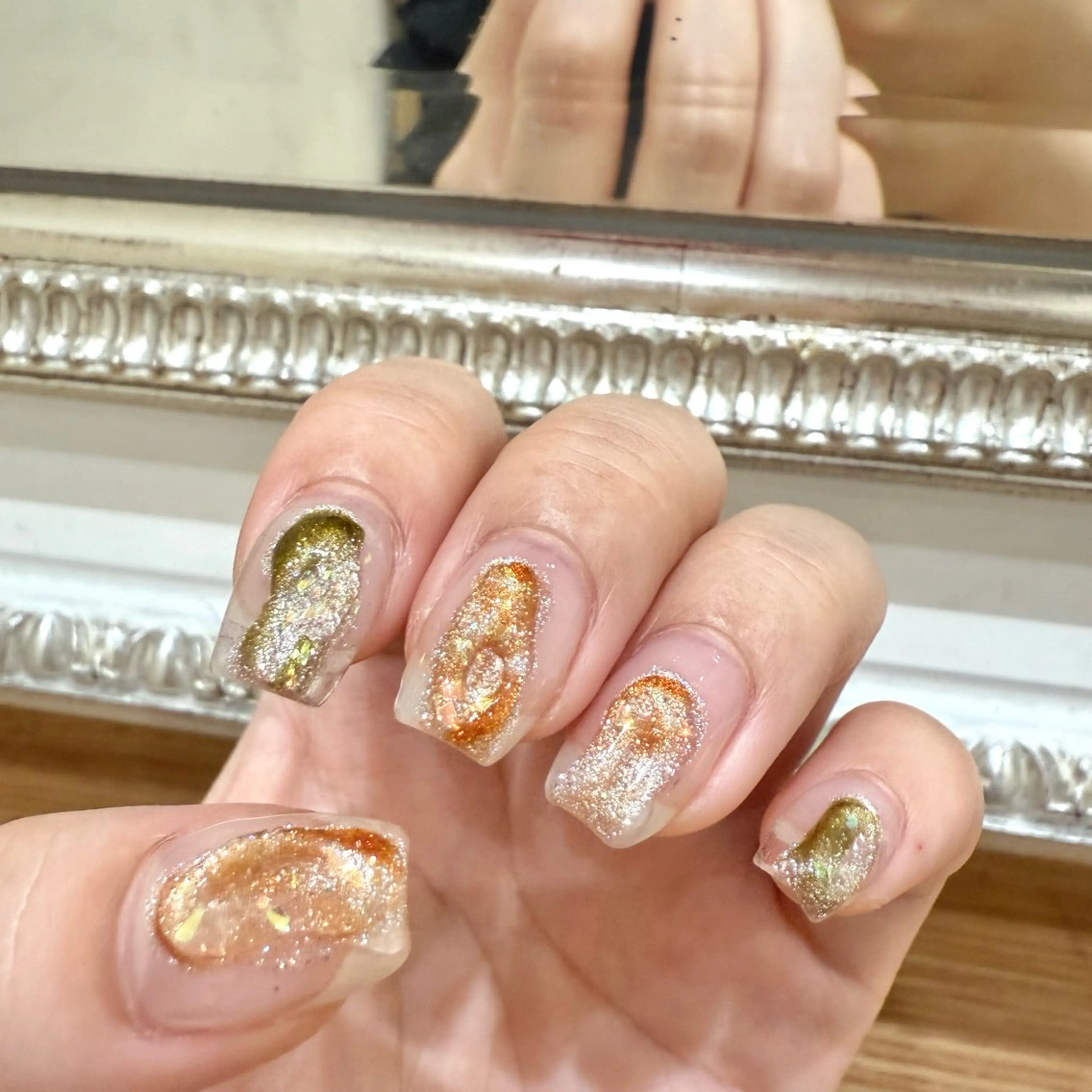 『リピーター様のみ』シンプル持ち込みネイル💅オフあり　150分⭐︎補足説明必須⭐︎の写真