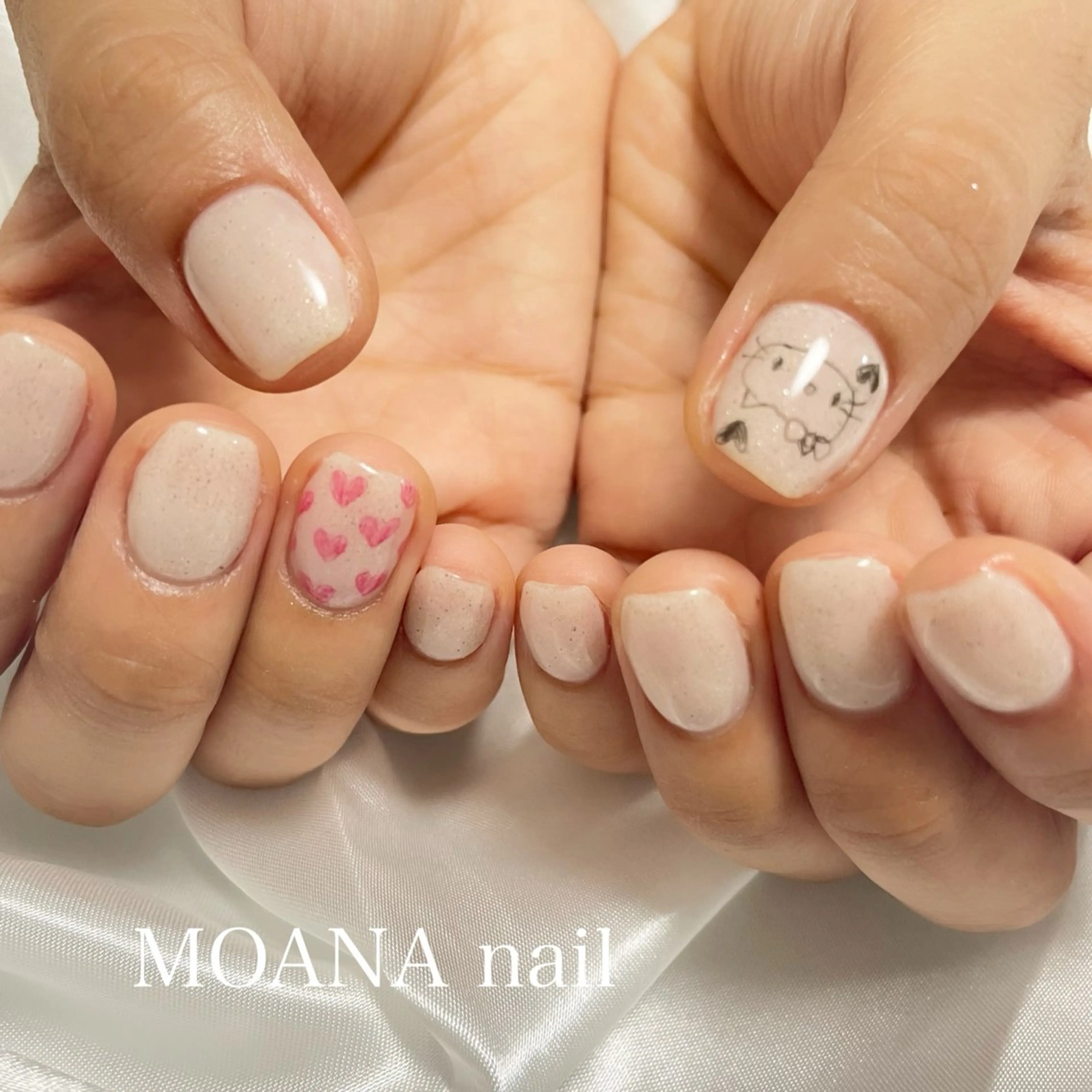 ネイル ハンドネイル nail salon MOANA Yuriのネイルデザイン