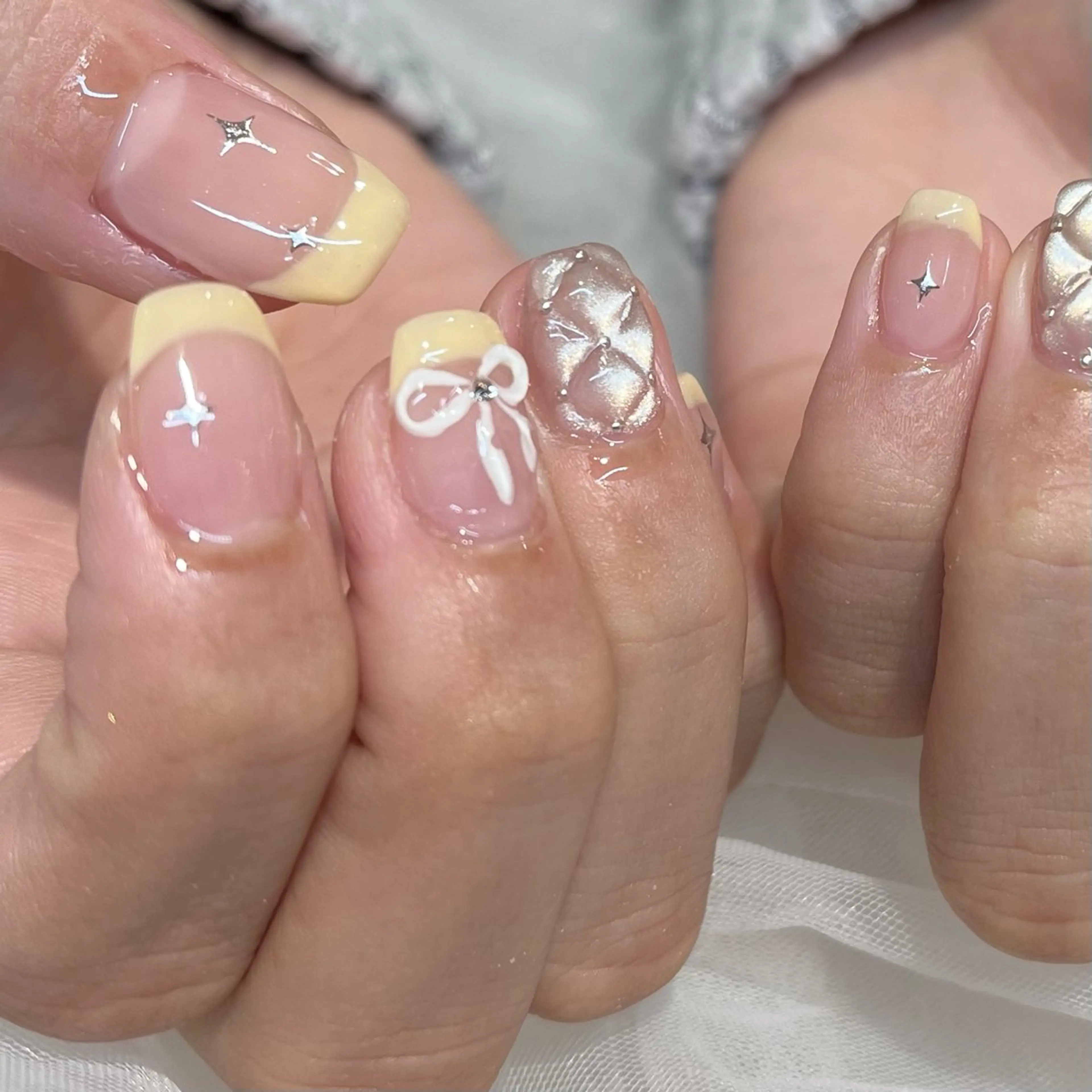 ネイル ハンドネイル 内田 里穂のネイルデザイン