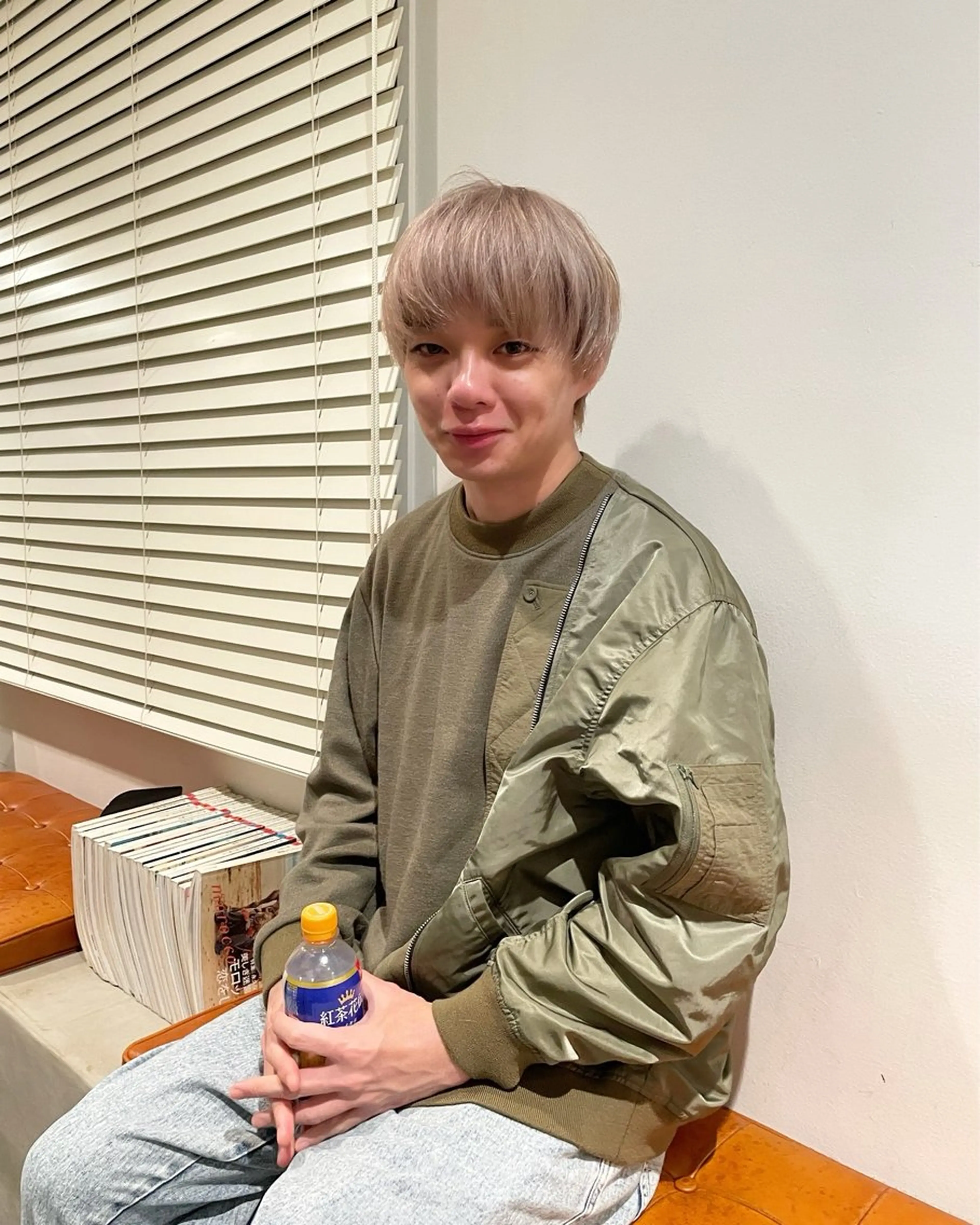 ショート カラー メンズ カット ヘアカラー トリートメント 優 作のヘアスタイル