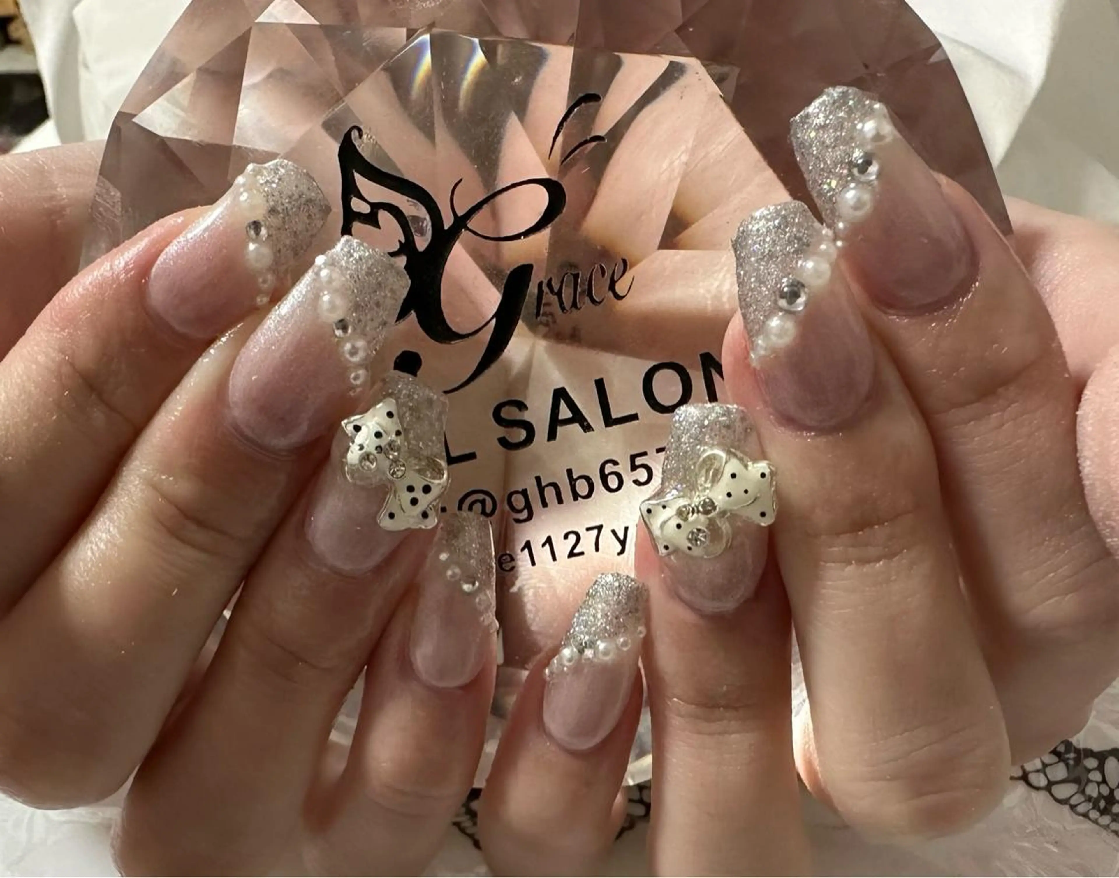 セミロング ネイル grace グレースのネイルデザイン