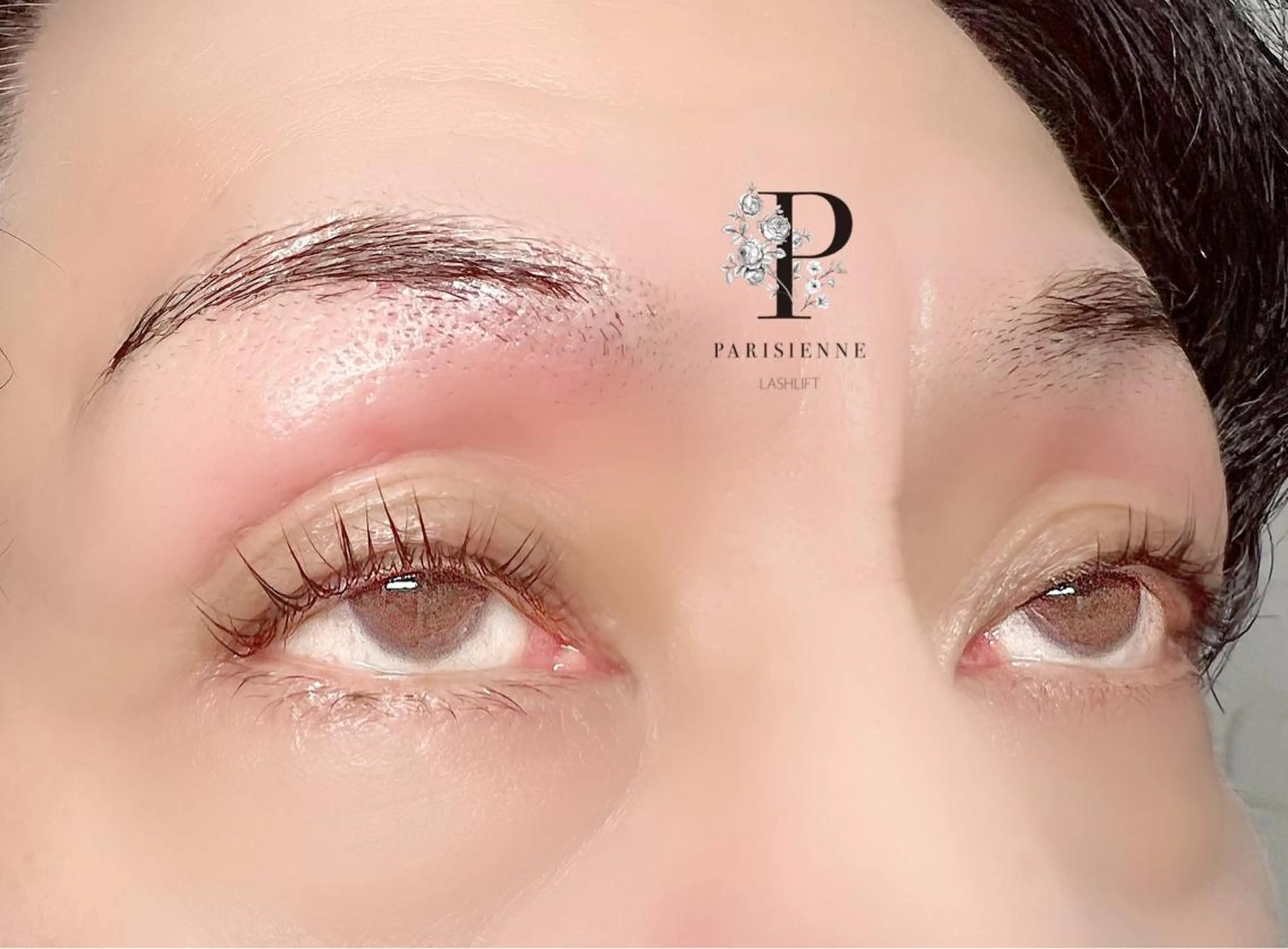 マツエク・マツパ ケラチンラッシュリフト バインドロック Cカール キュート フラットラッシュ マツパ eyelash presh yukaのマツエク・マツパデザイン