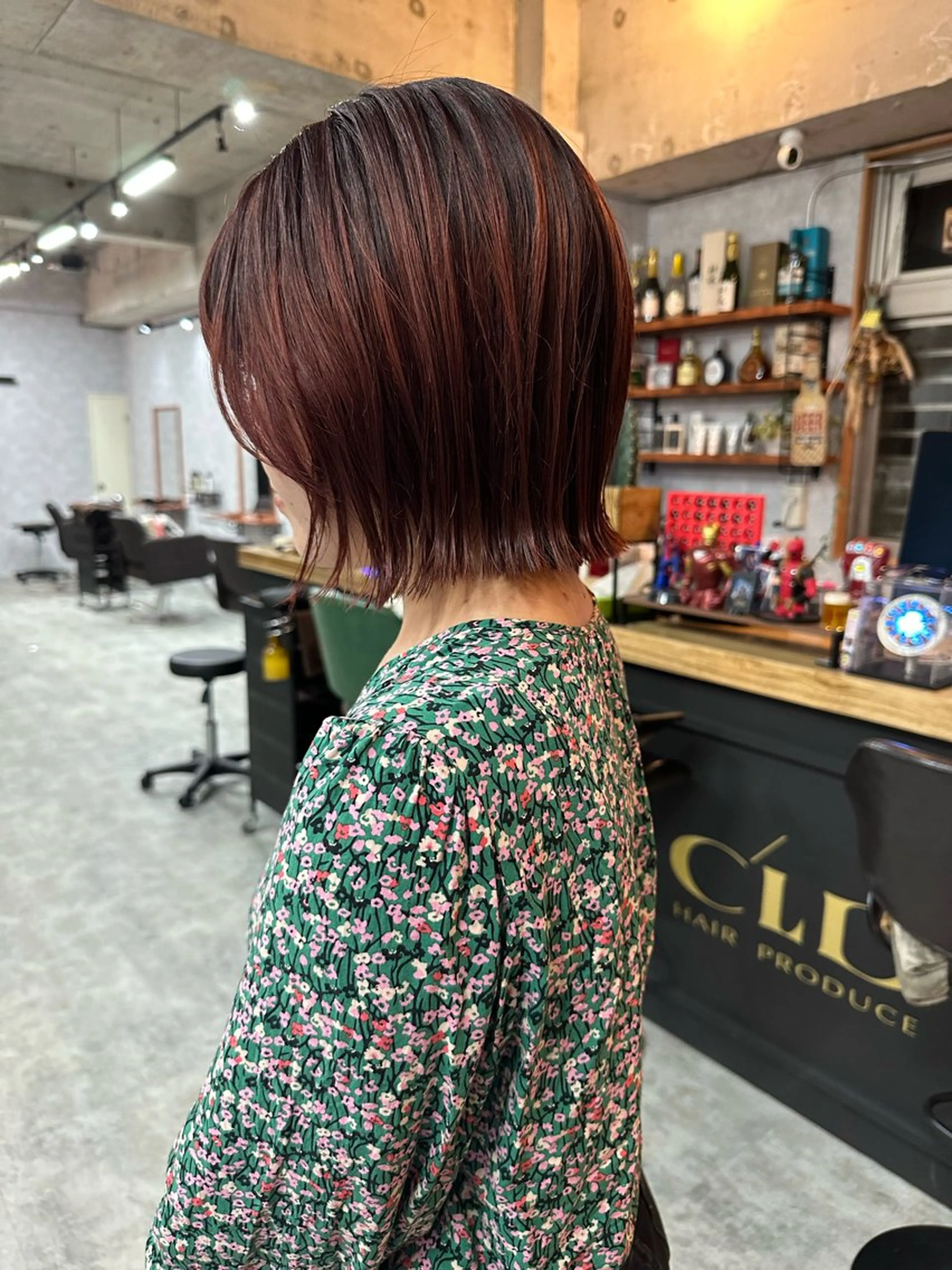 ショート 切りっぱなしボブ ショートボブ ハンサムショート 丸みショート ボブ カット ヘアカラー トリートメント C’LD hair  produce /シールドヘア所属・モテ髪/ボブ/ショー ト/アダチフウトのヘアスタイル