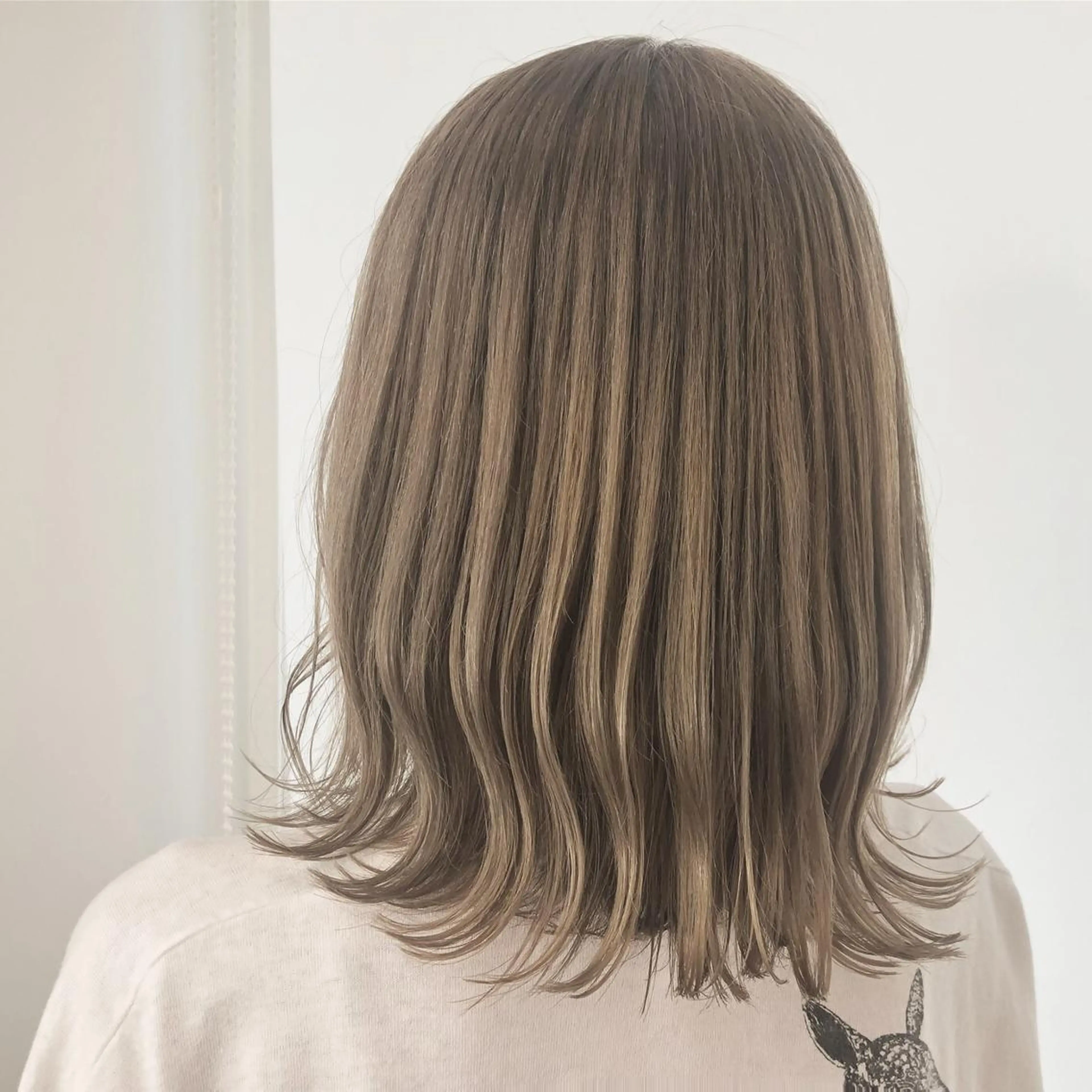 ミディアム ヘアカラー sano sayakaのヘアスタイル