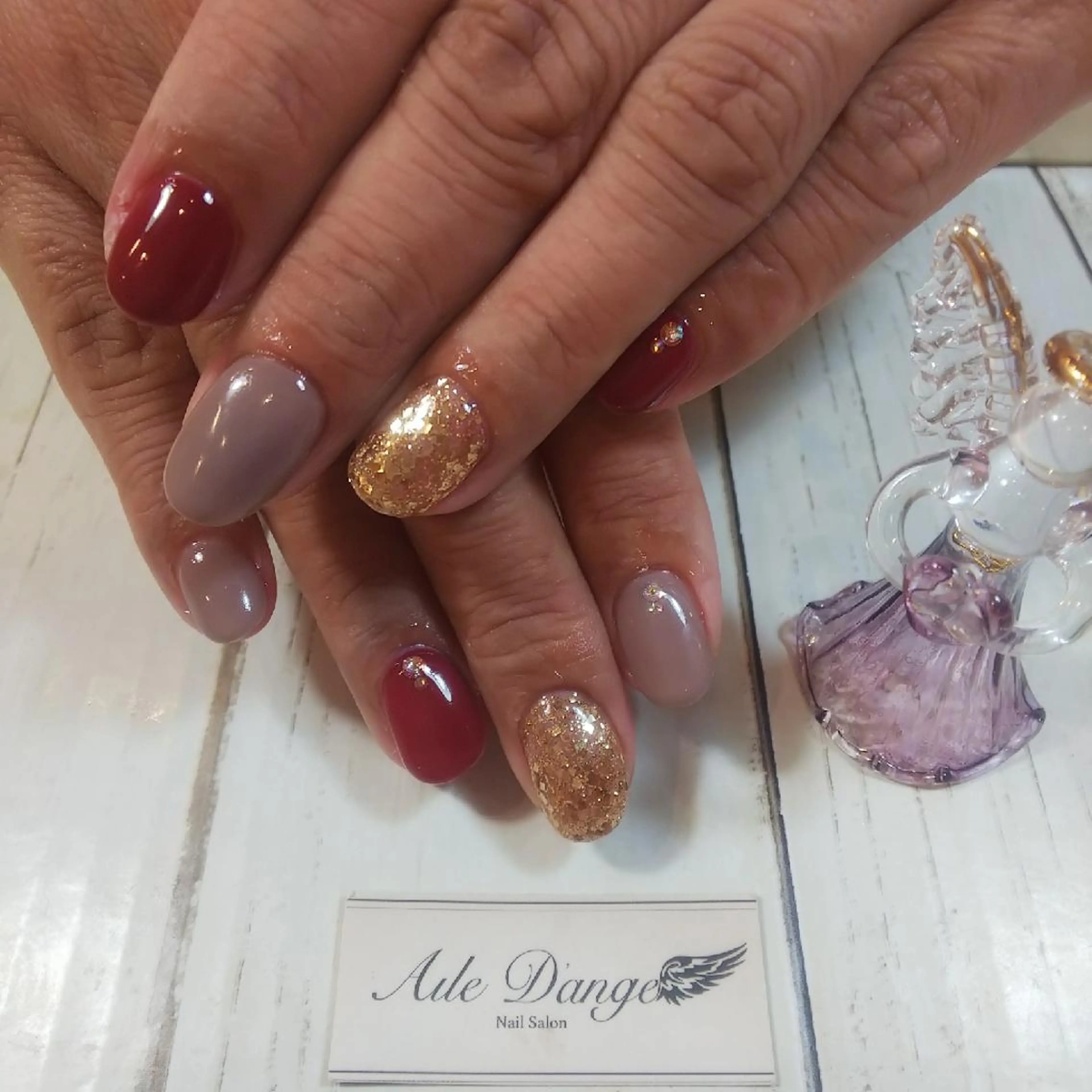 ネイル AileD'ange所属・M, masakiのネイルデザイン