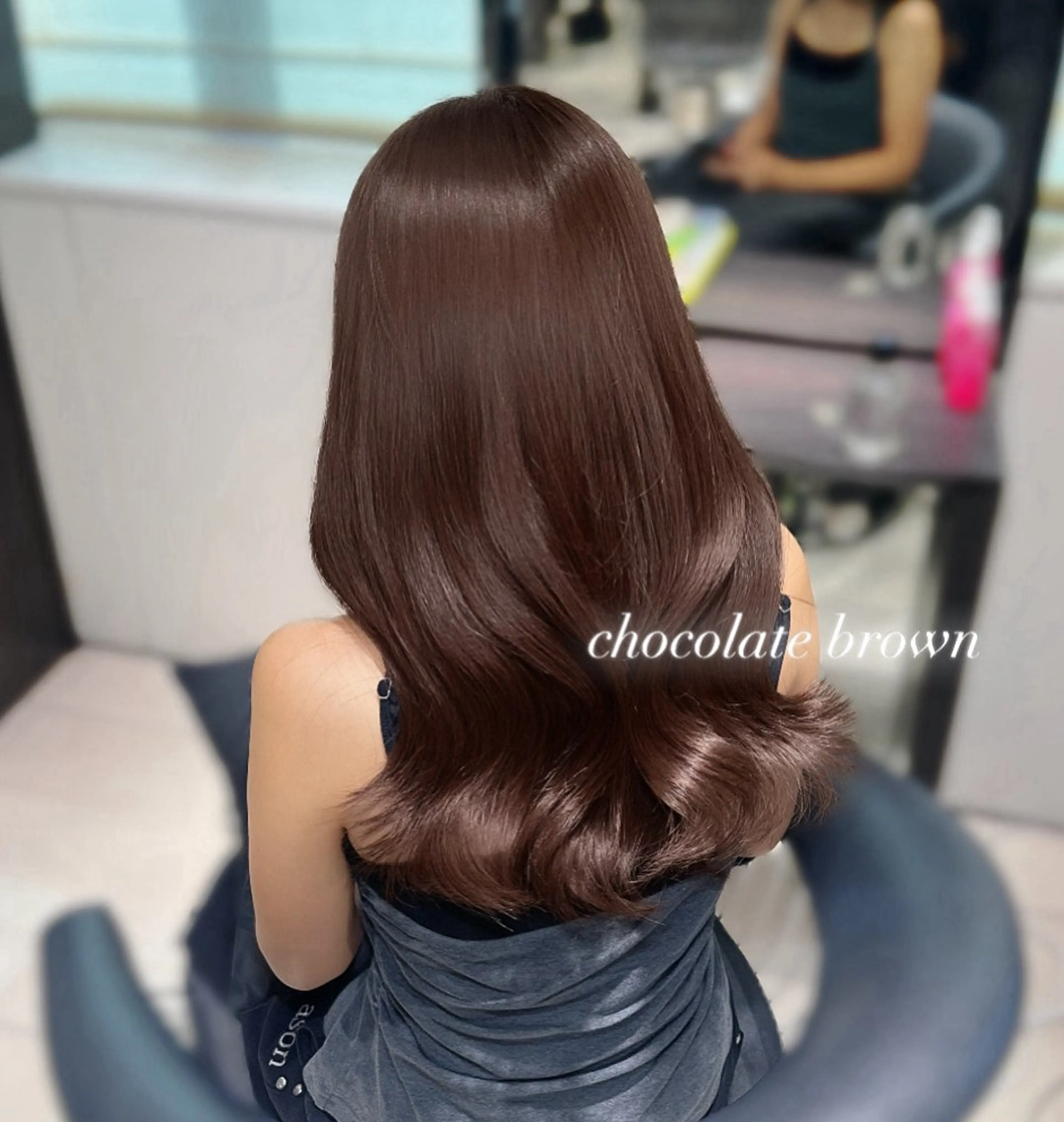 ロング カラー ヘアカラー 韓国系艶髪🎀 miyuuのヘアスタイル