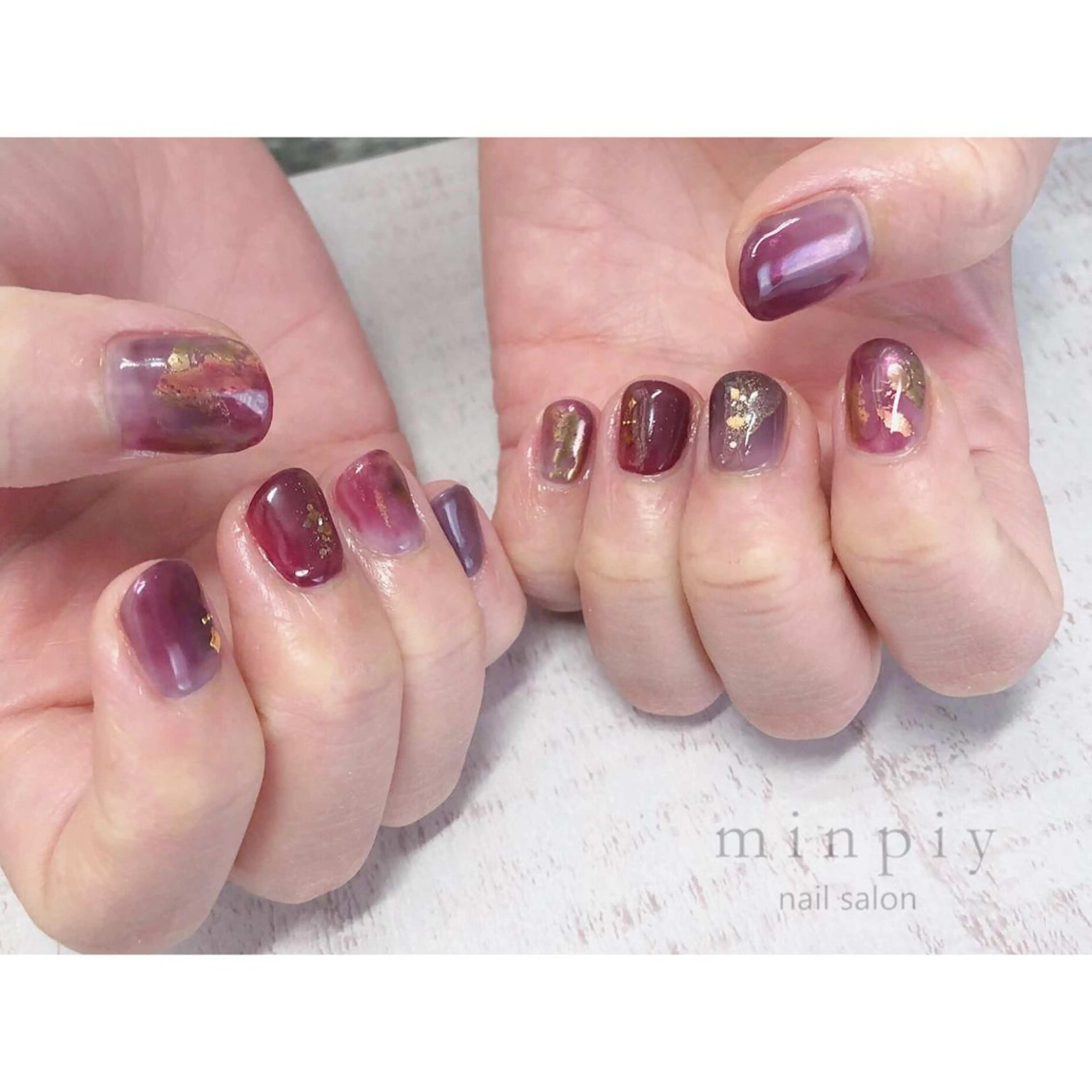 ネイル 𖡼 yumenoのネイルデザイン