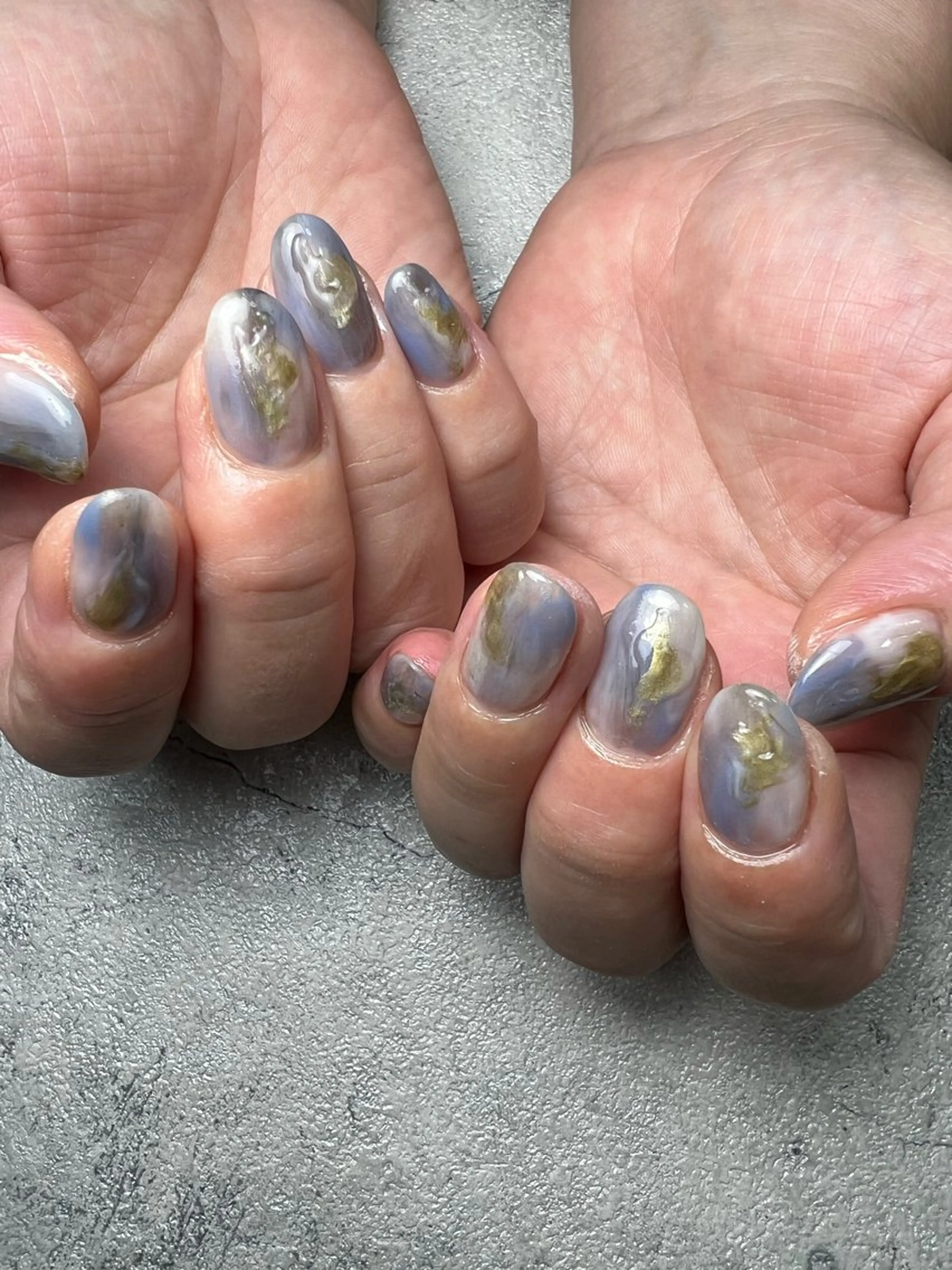 ネイル ジェルネイル 持ち込み ニュアンスネイル パラジェル 夏ネイル flowers nailのネイルデザイン