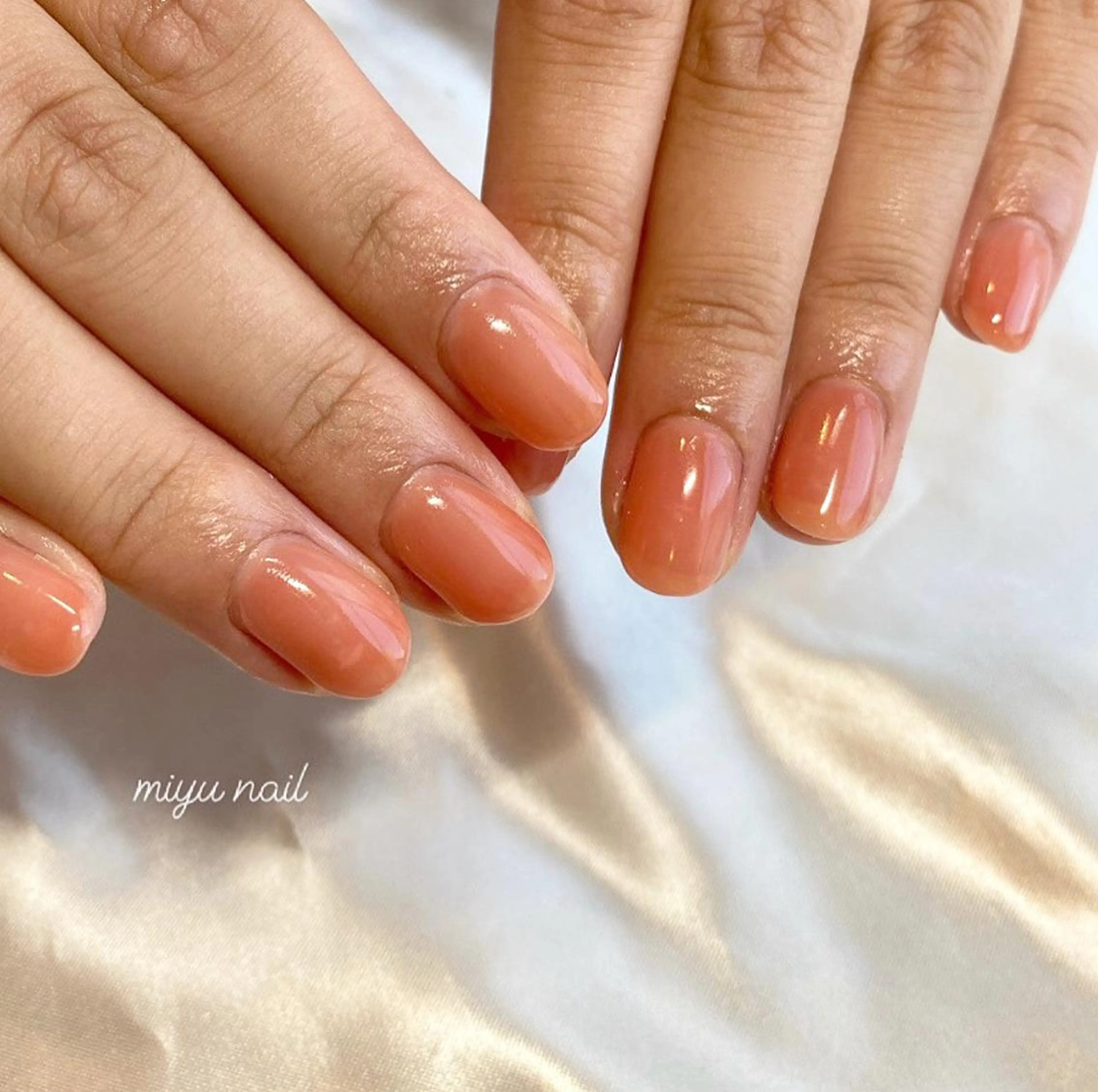 ネイル クリアネイル oreo salon miyu 池袋のネイルデザイン