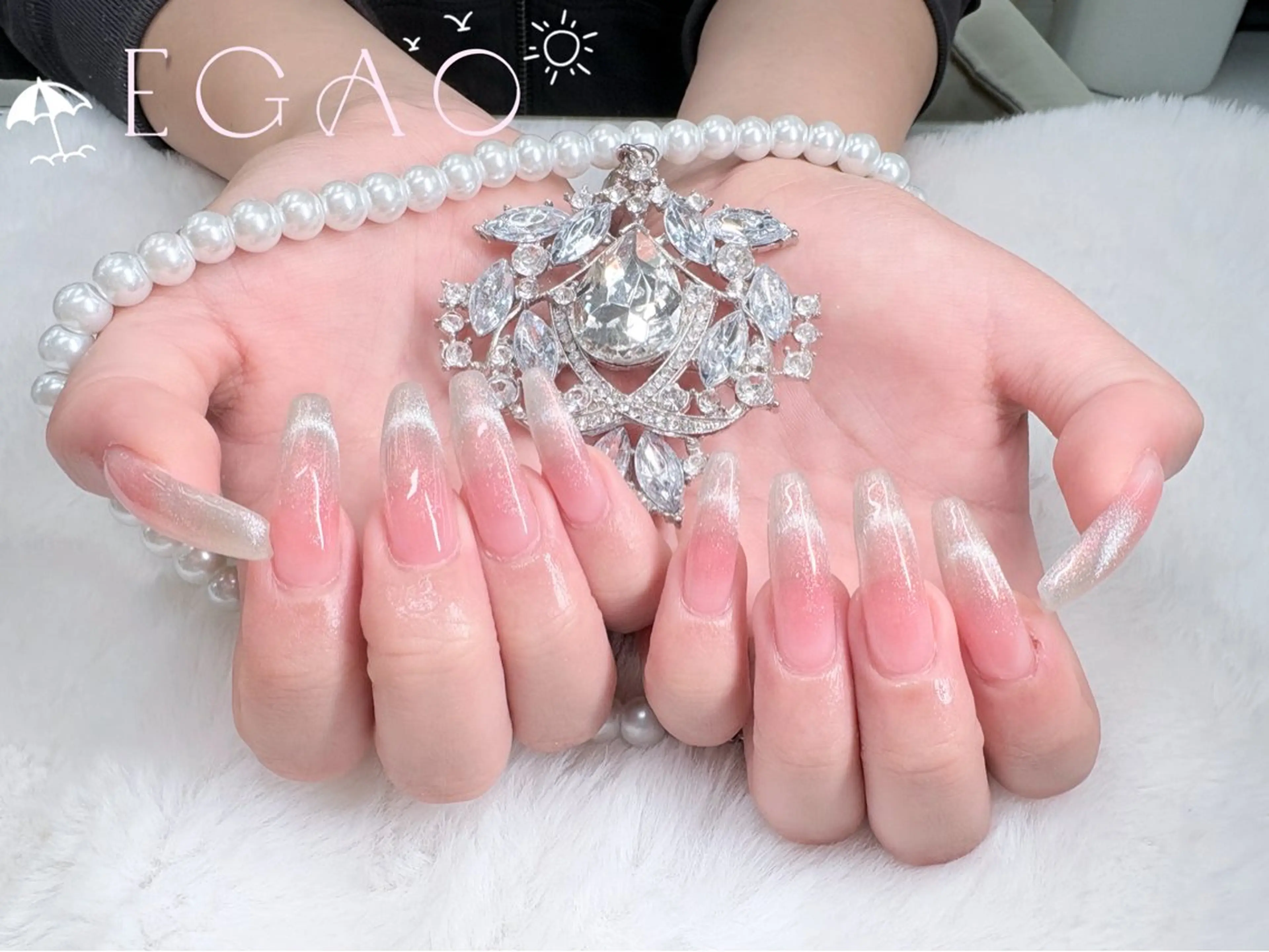 ネイル アートネイル フットネイル フレンチネイル ジェルネイル グラデーション ハンドネイル Egao Nail Salonのネイルデザイン