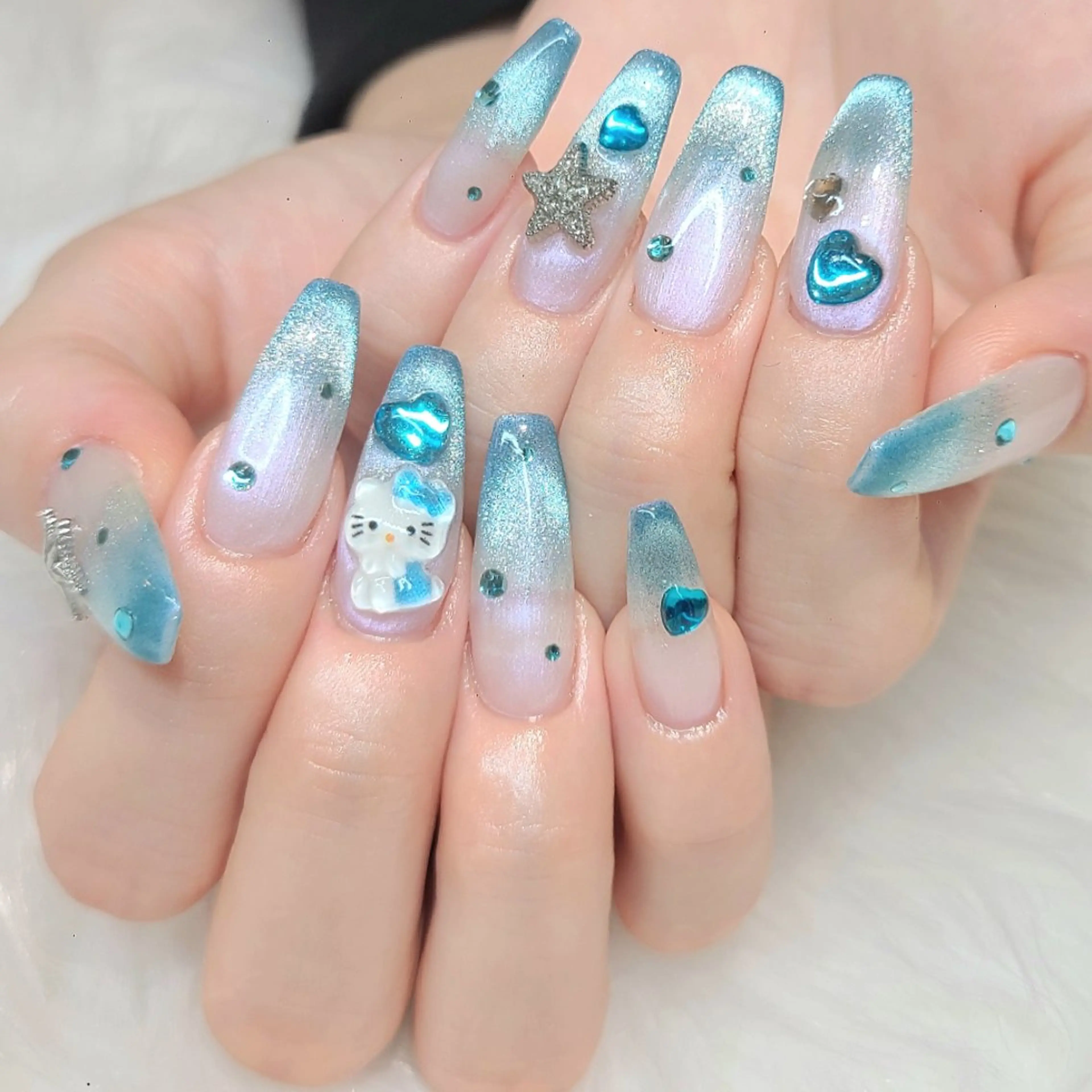 ネイル ハンドネイル 💛うるちゅる 仕上げ💛ERIKAのネイルデザイン