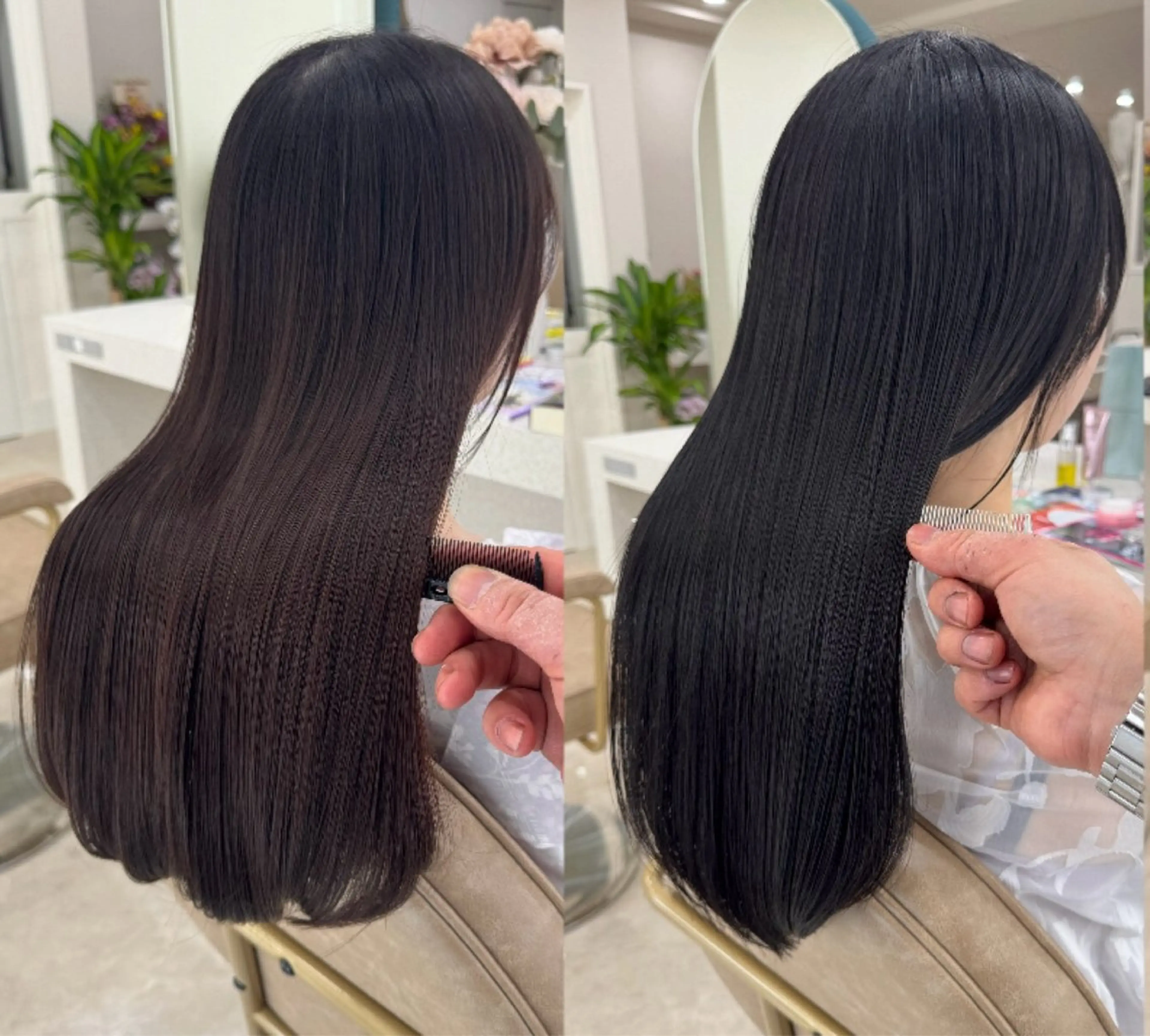 ✨平日✨￥2500 off❣️艶髪カット＋*髪質改善*美髪再生TR (バッサリカットも可能です☆)の写真