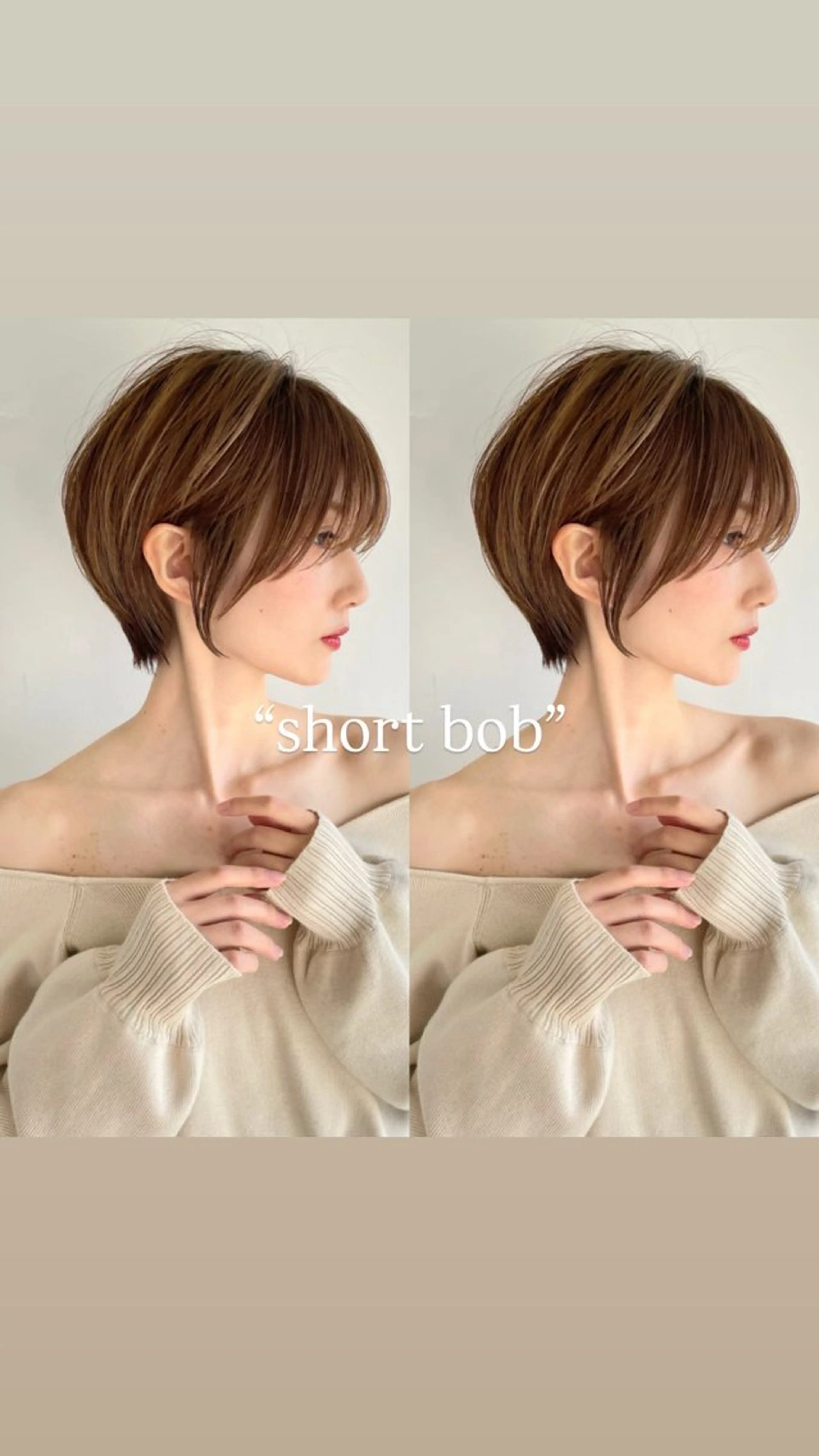ショート ボブ/ショート 韓国/美髪/みそらのヘアスタイル