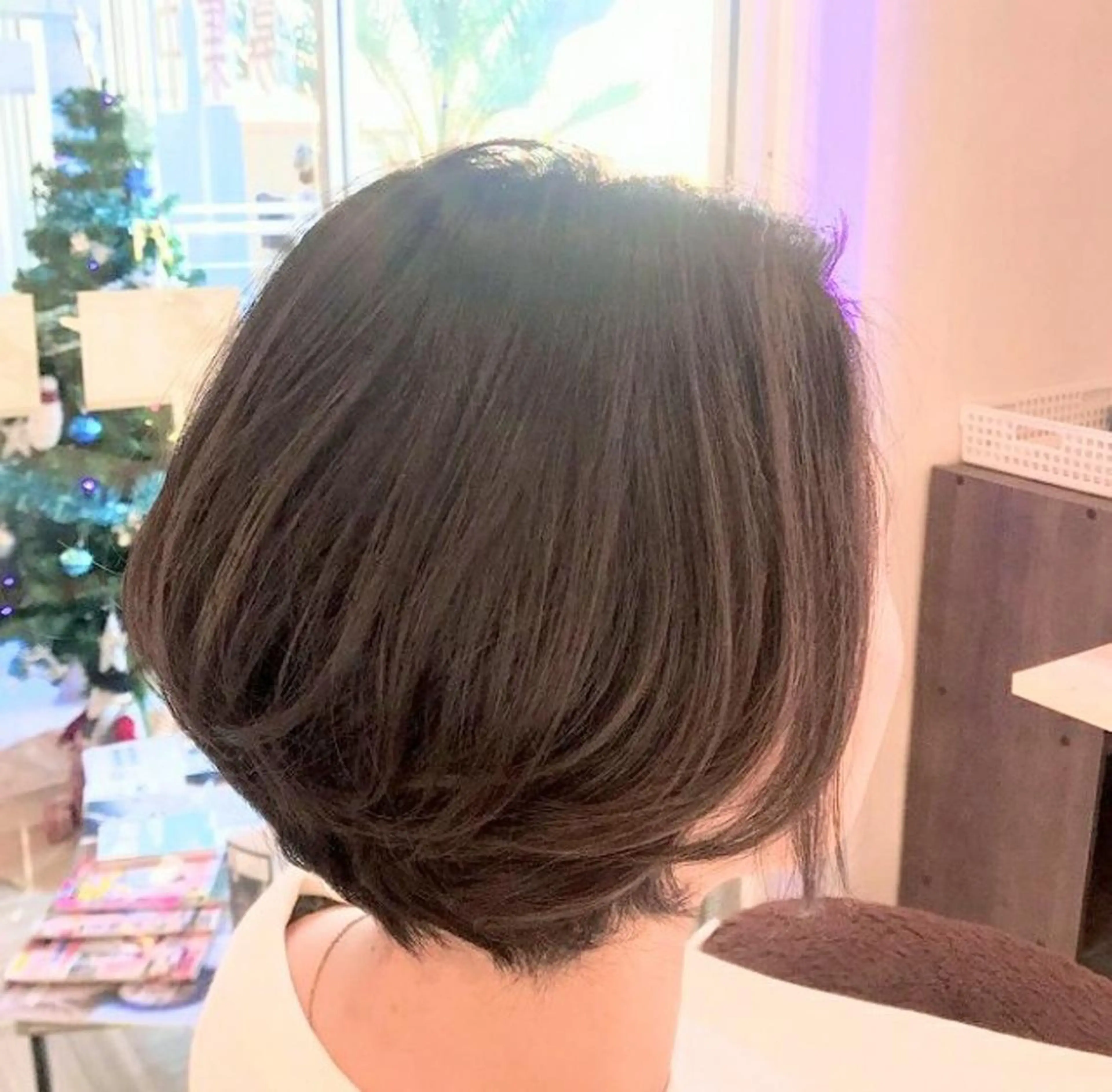 ショート ボブ 深澤 春樹のヘアスタイル