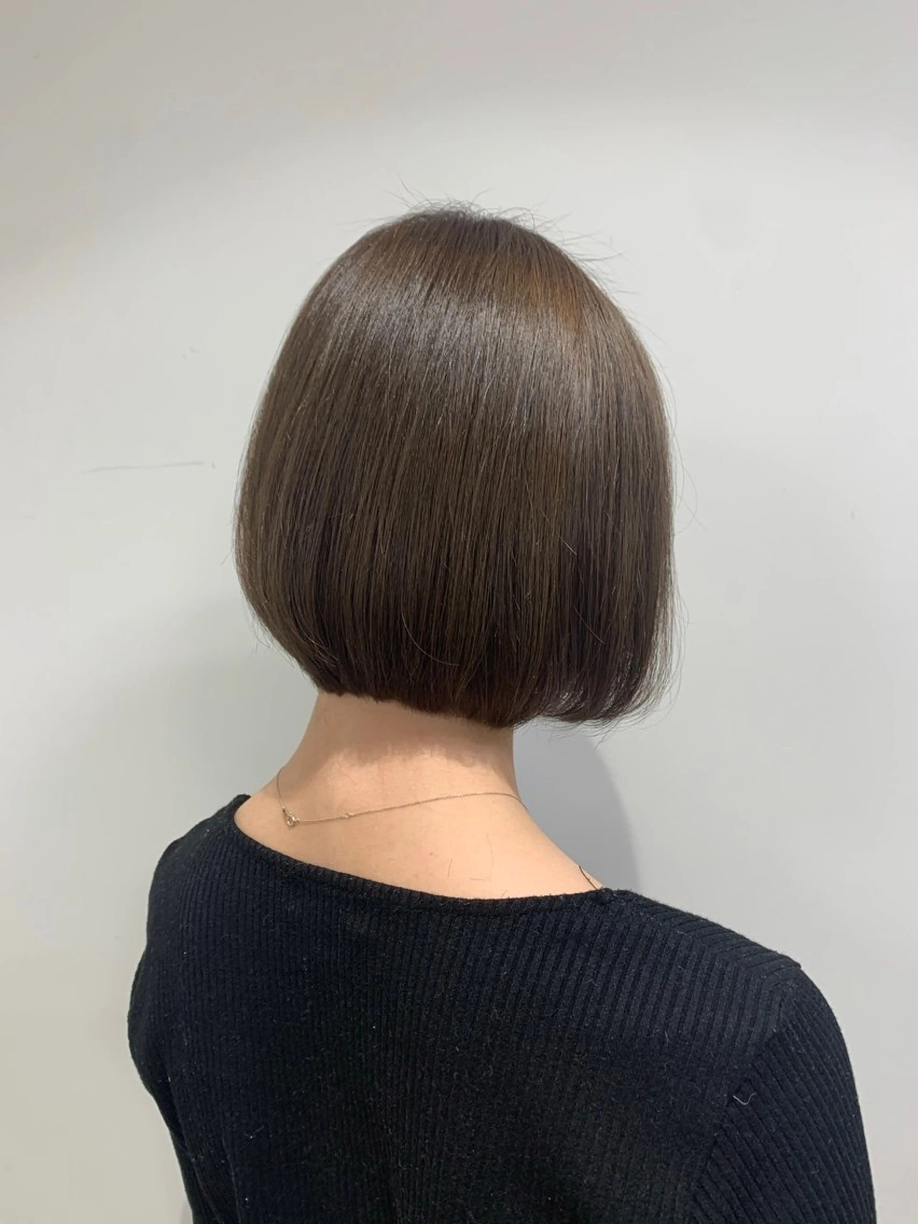 ショート ヘアカラー トリートメント 💎 透明感カラー ✨Erina 💎のヘアスタイル