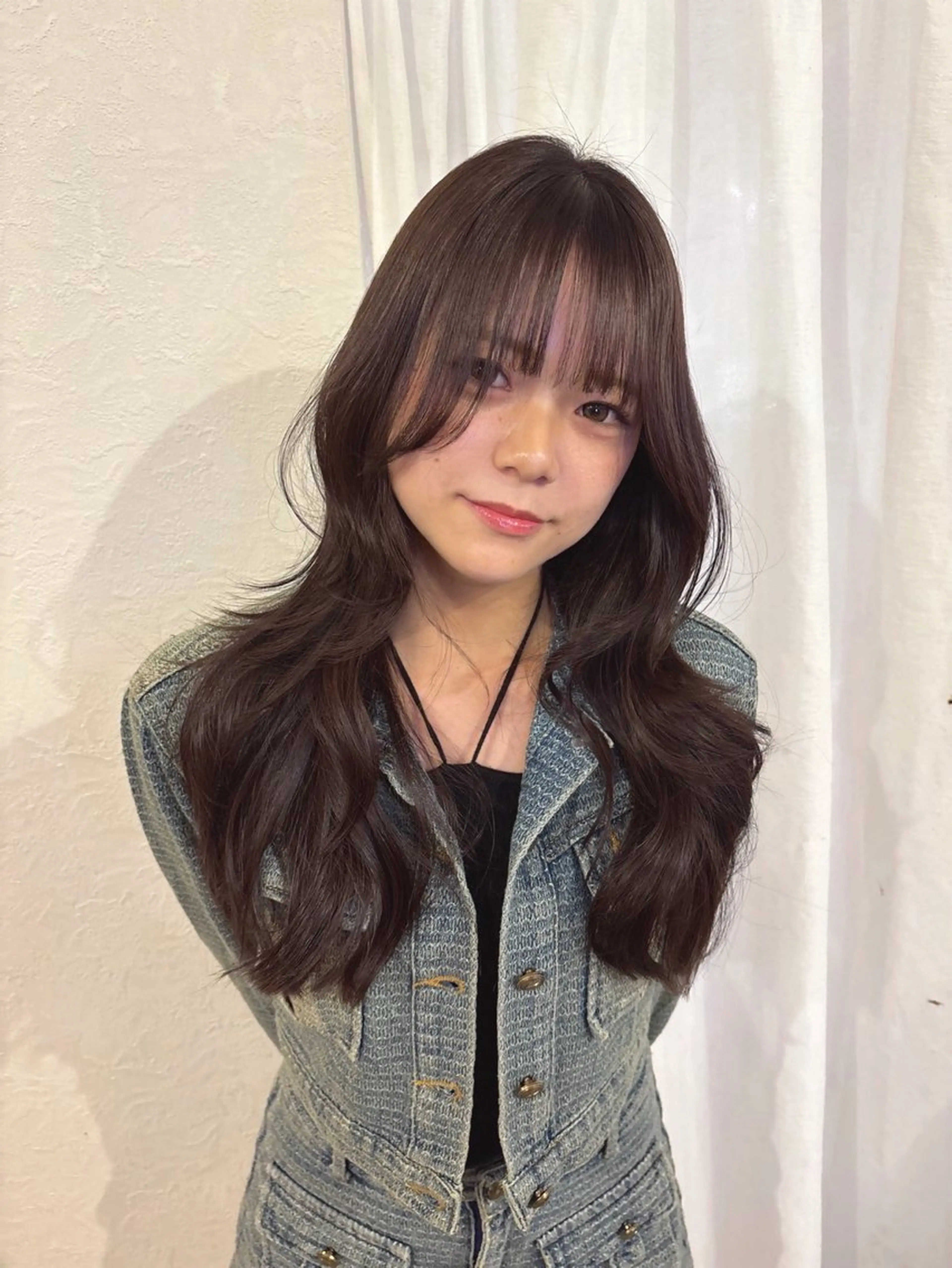 ロング ヘアカラー トリートメント maho /riToのヘアスタイル