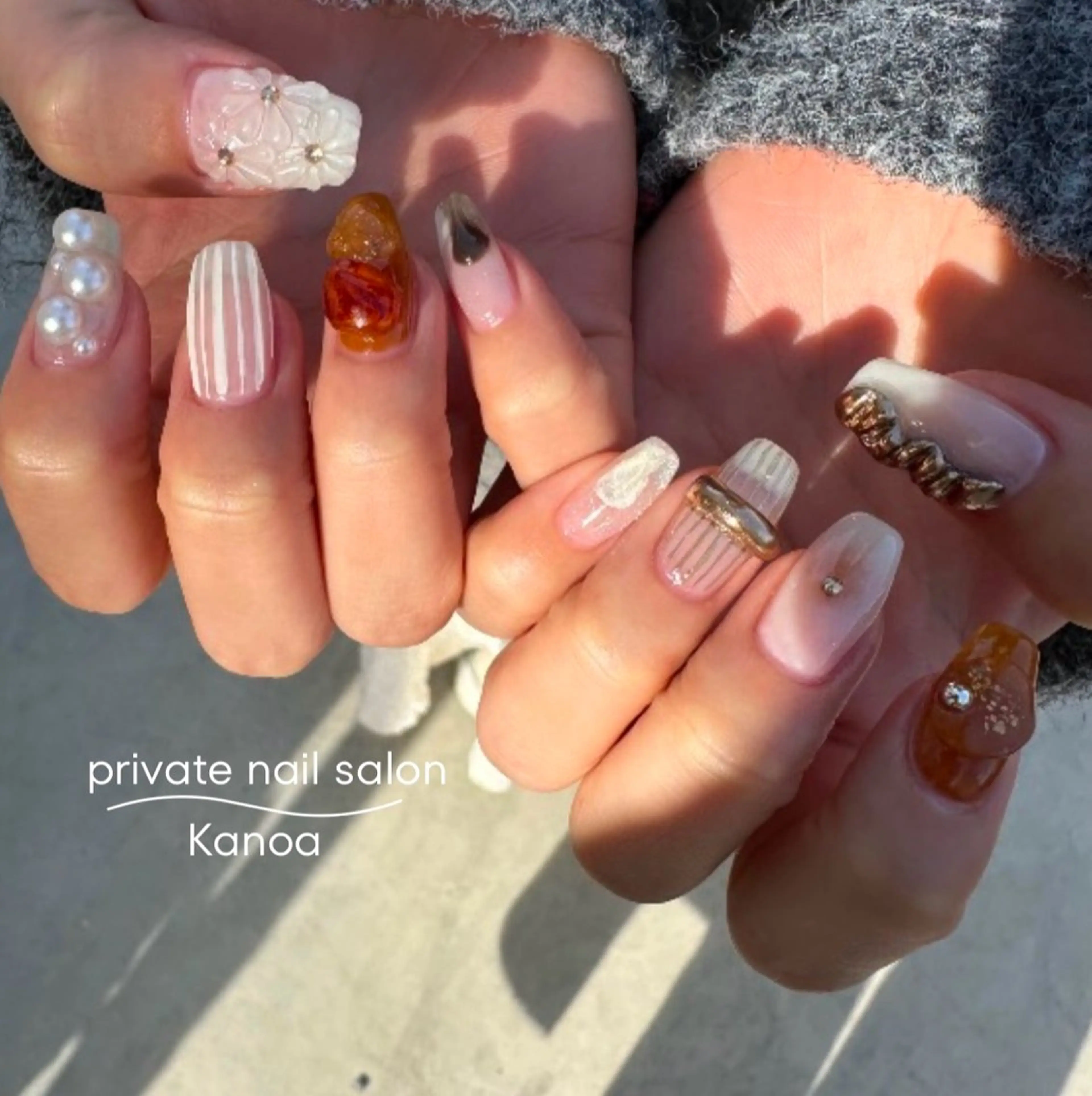 ネイル ハンドネイル megu_ kanoanailのネイルデザイン
