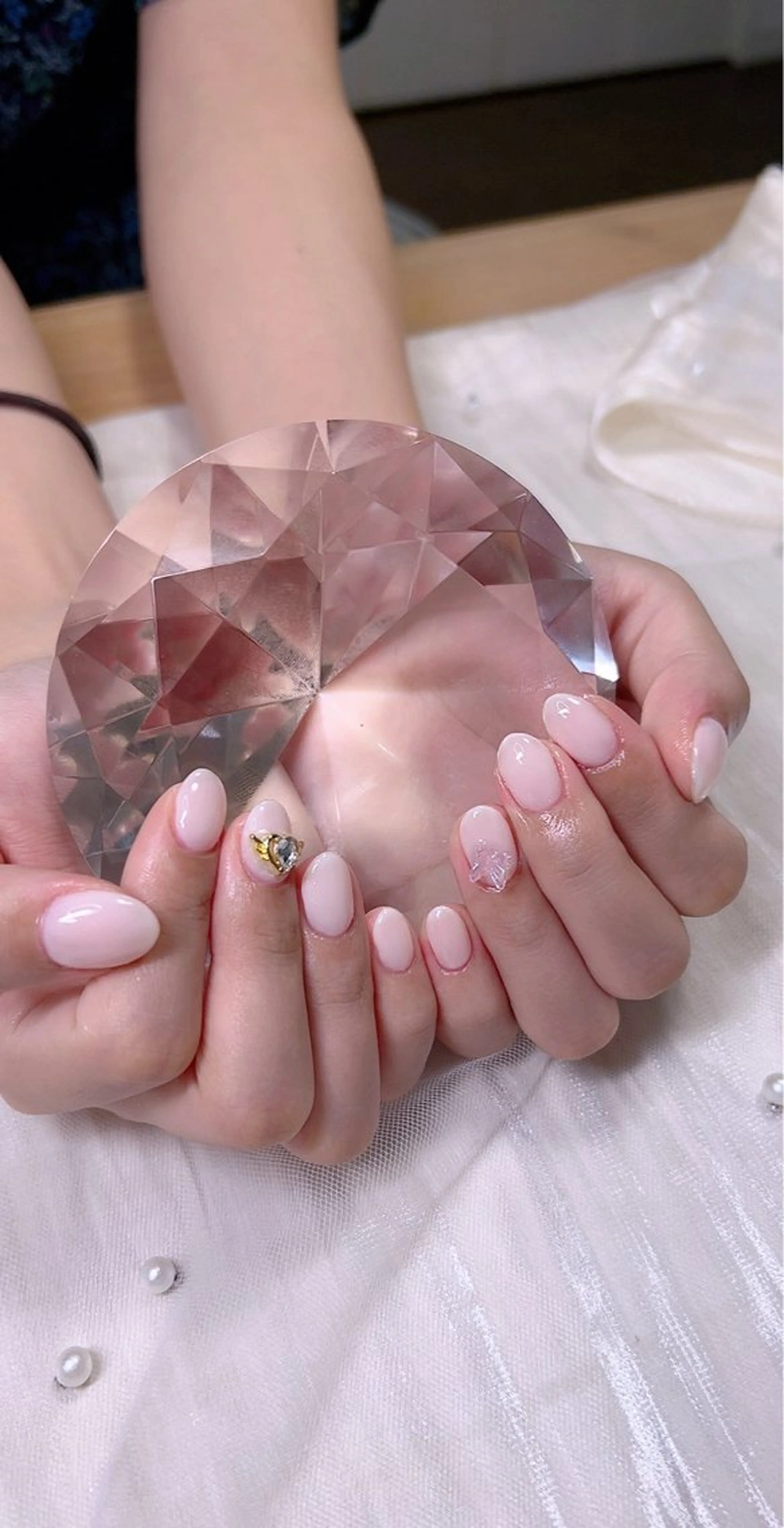 ネイル オフィスネイル ワンカラーネイル シンプルネイル Cute Tips nailのネイルデザイン