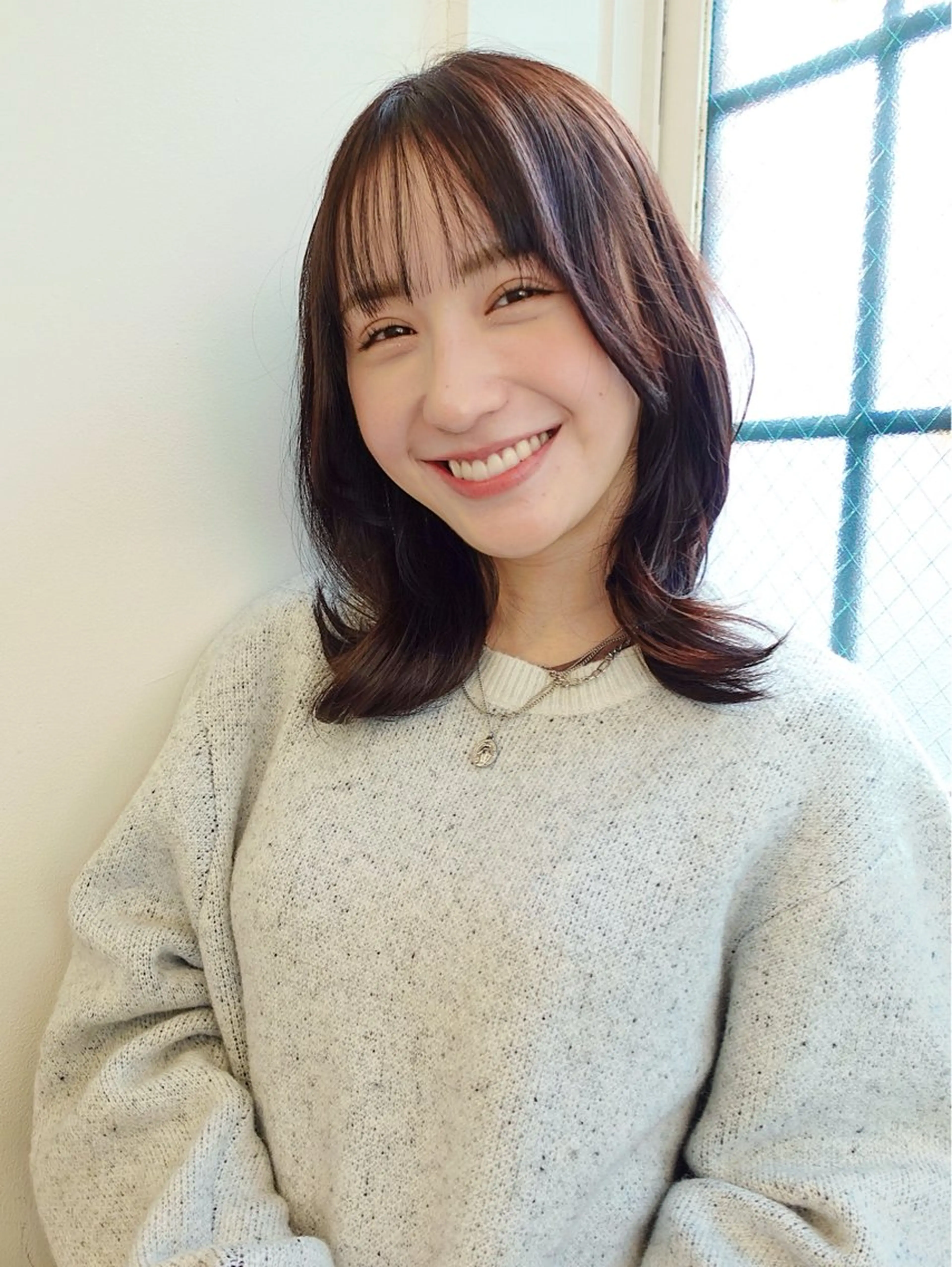 ロング レイヤーカット YUUKI/艶カラー レイヤーカットのヘアスタイル