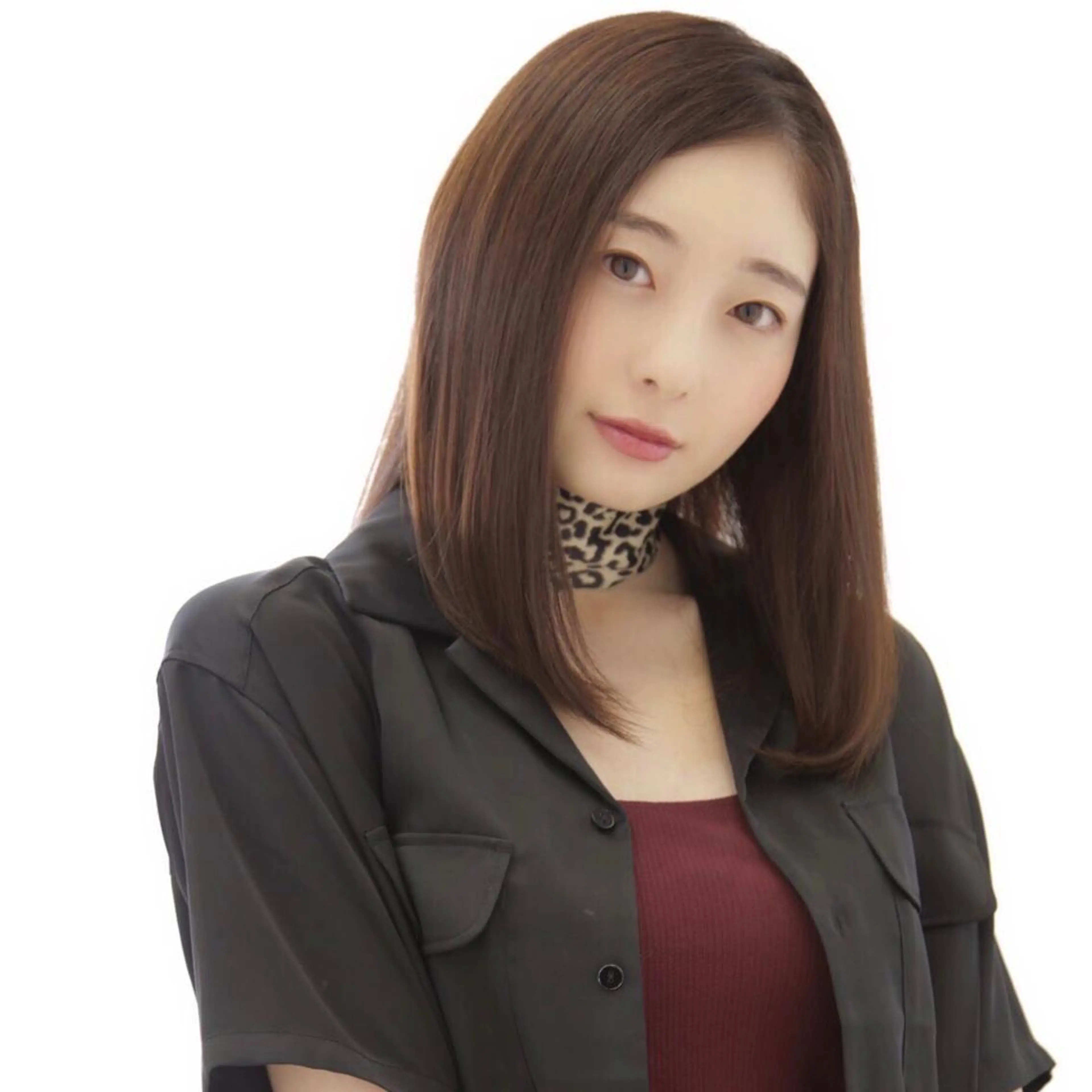 ミディアム ヘアカラー 🎴イトウユウ🎴 #話さない美容師のヘアスタイル