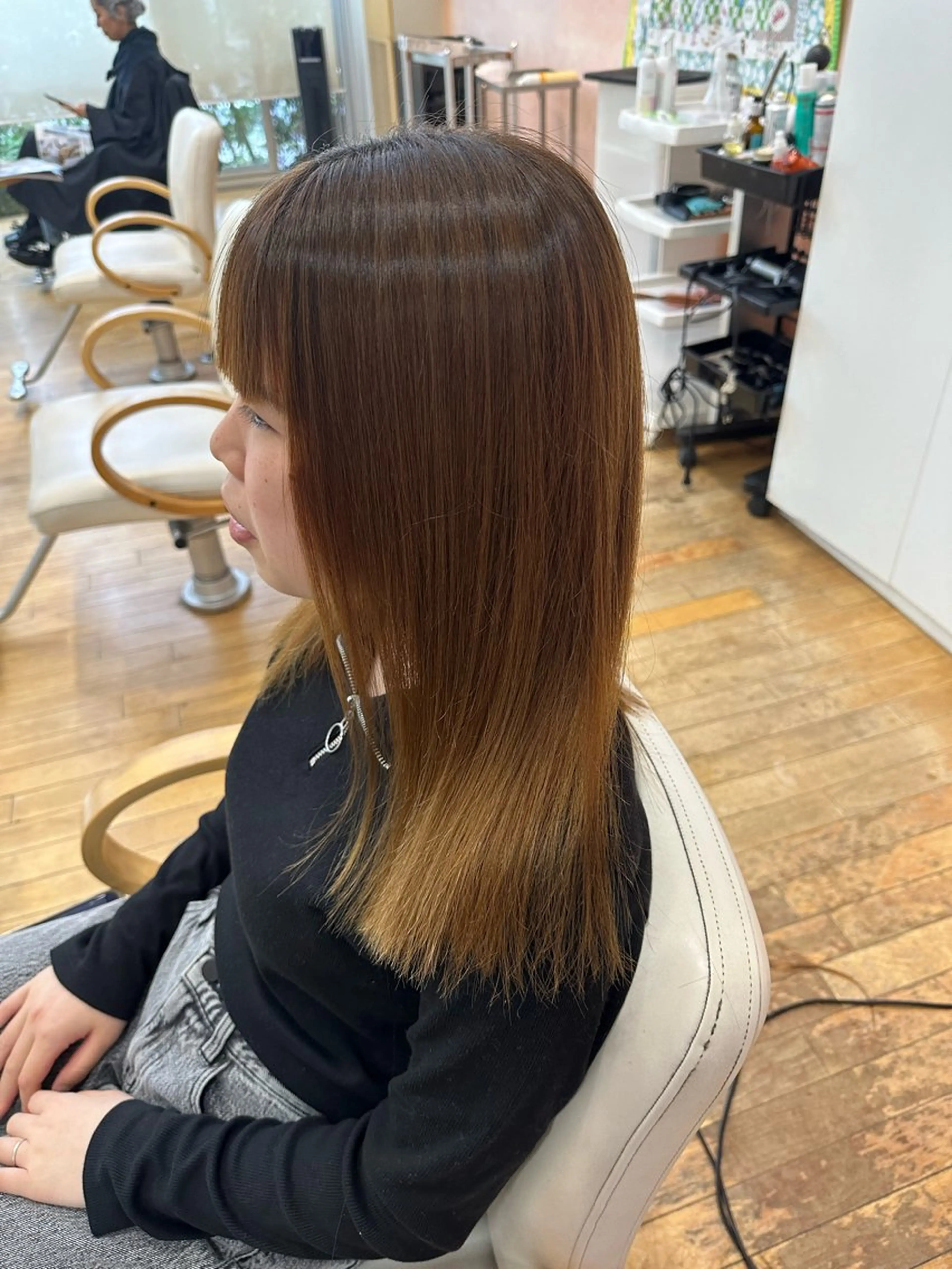 パーマ 山本 瑠華のヘアスタイル