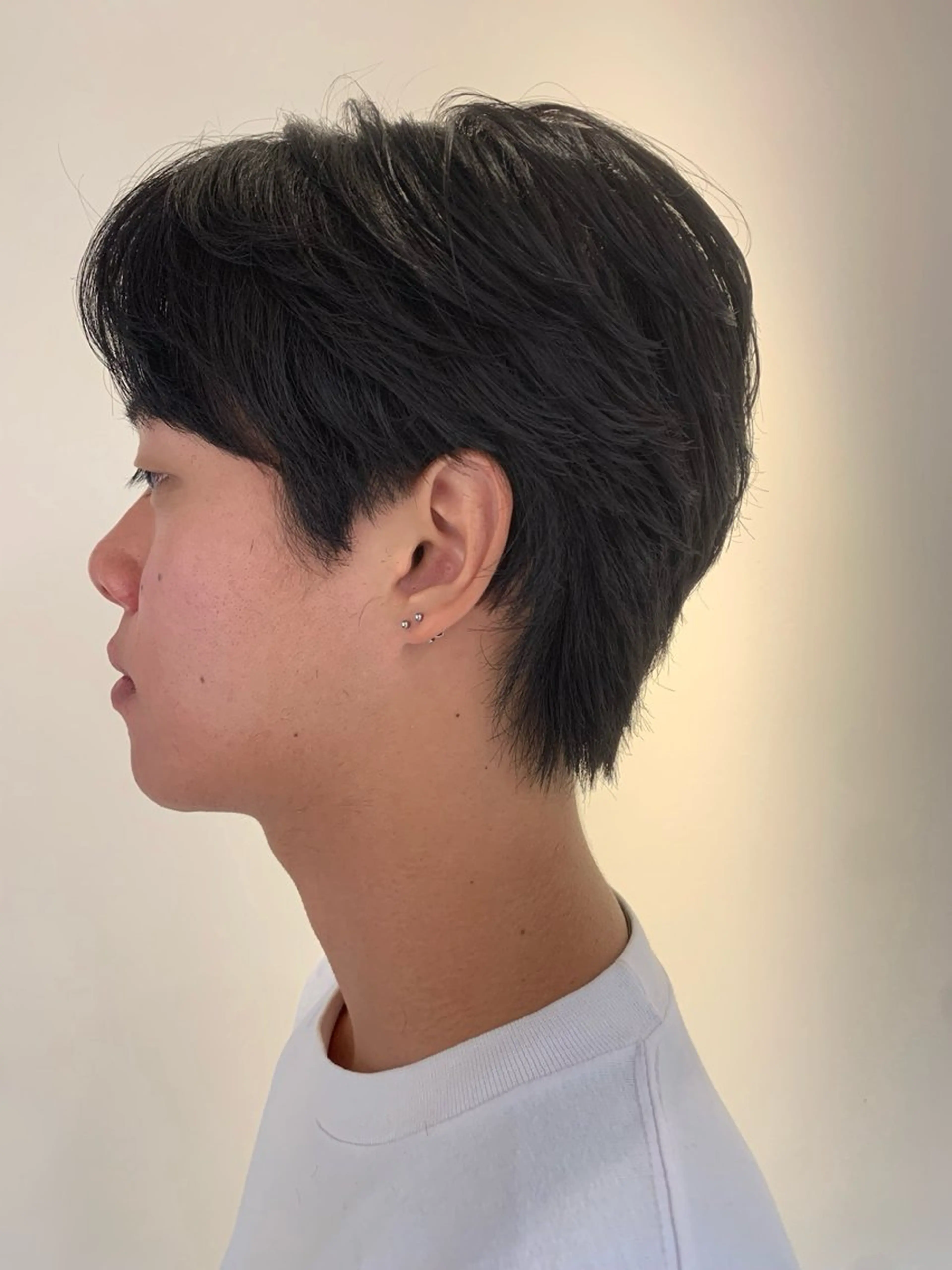 ショート メンズ センターパート スカイレビュー所属・Yu /マッシュ/ スパイキーショートのその他イメージ