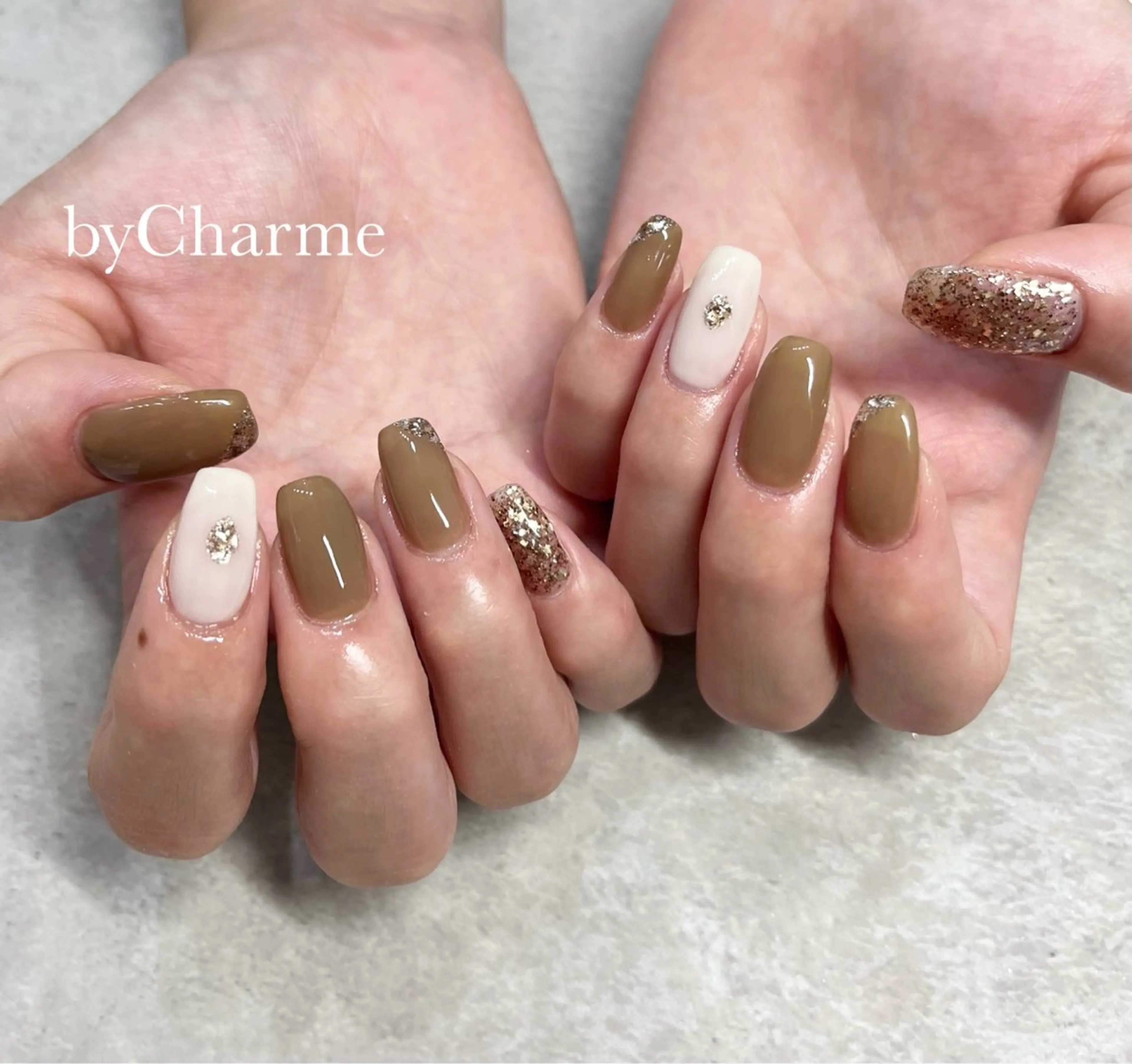 ネイル ニュアンスネイル Ray. byCharmeのネイルデザイン