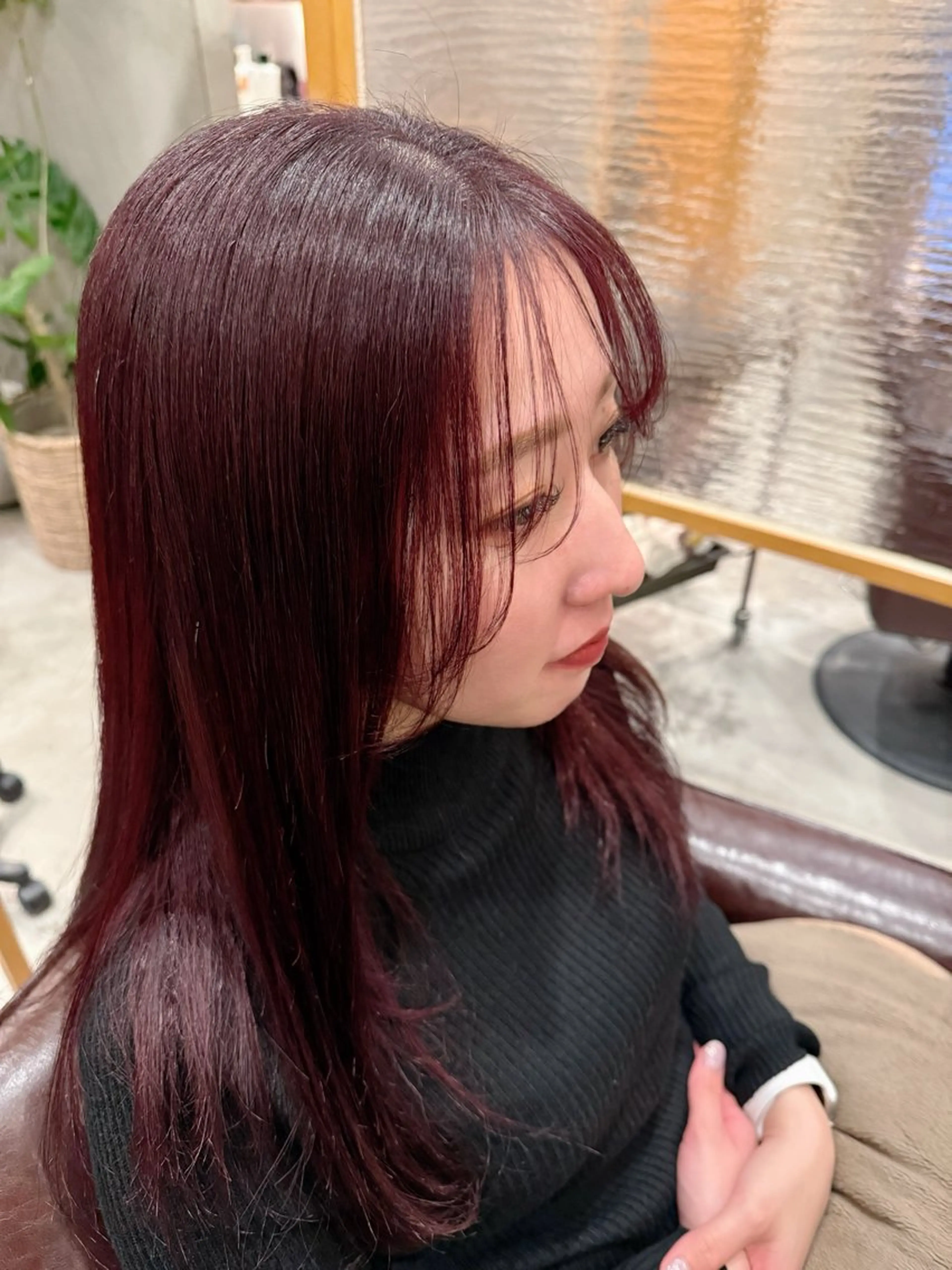 セミロング 高橋 奎太のヘアスタイル