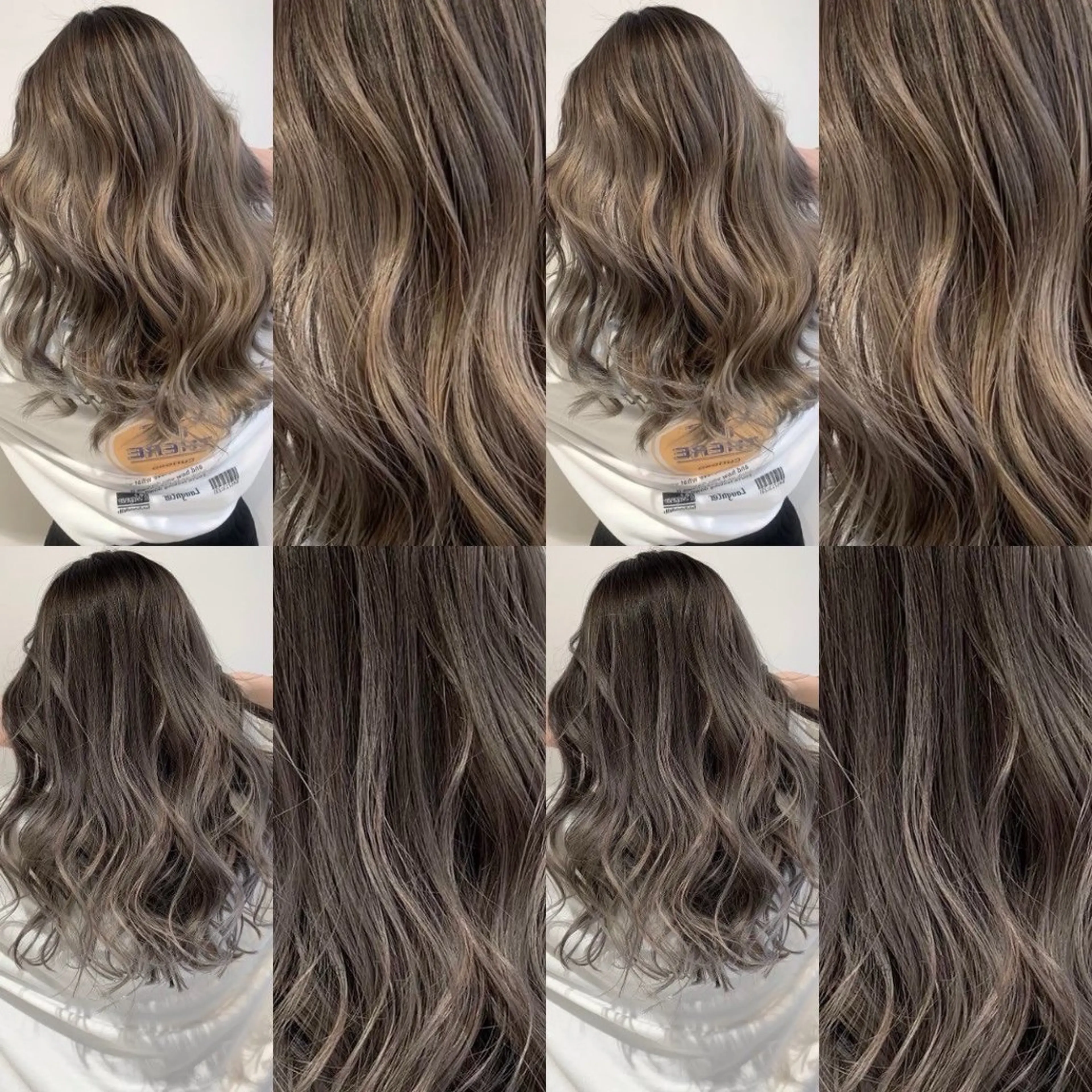 ロング カラー ヘアカラー ✨韓国艶髪✨ケア ブリーチ🫧アキラのヘアスタイル