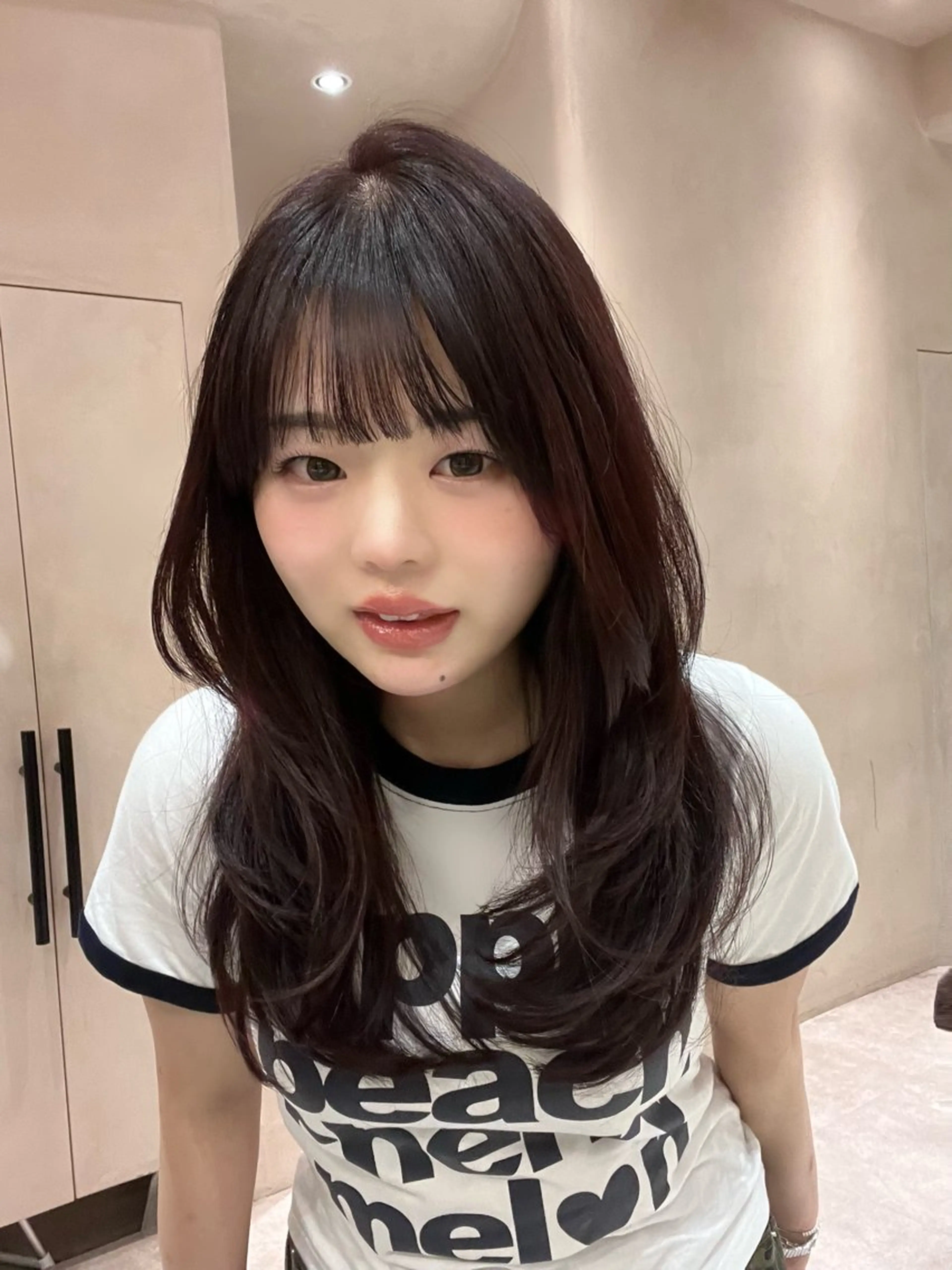 セミロング カラー カット ヘアカラー トリートメント 渋谷🌈透明感カラー レイヤー/mikuのヘアスタイル